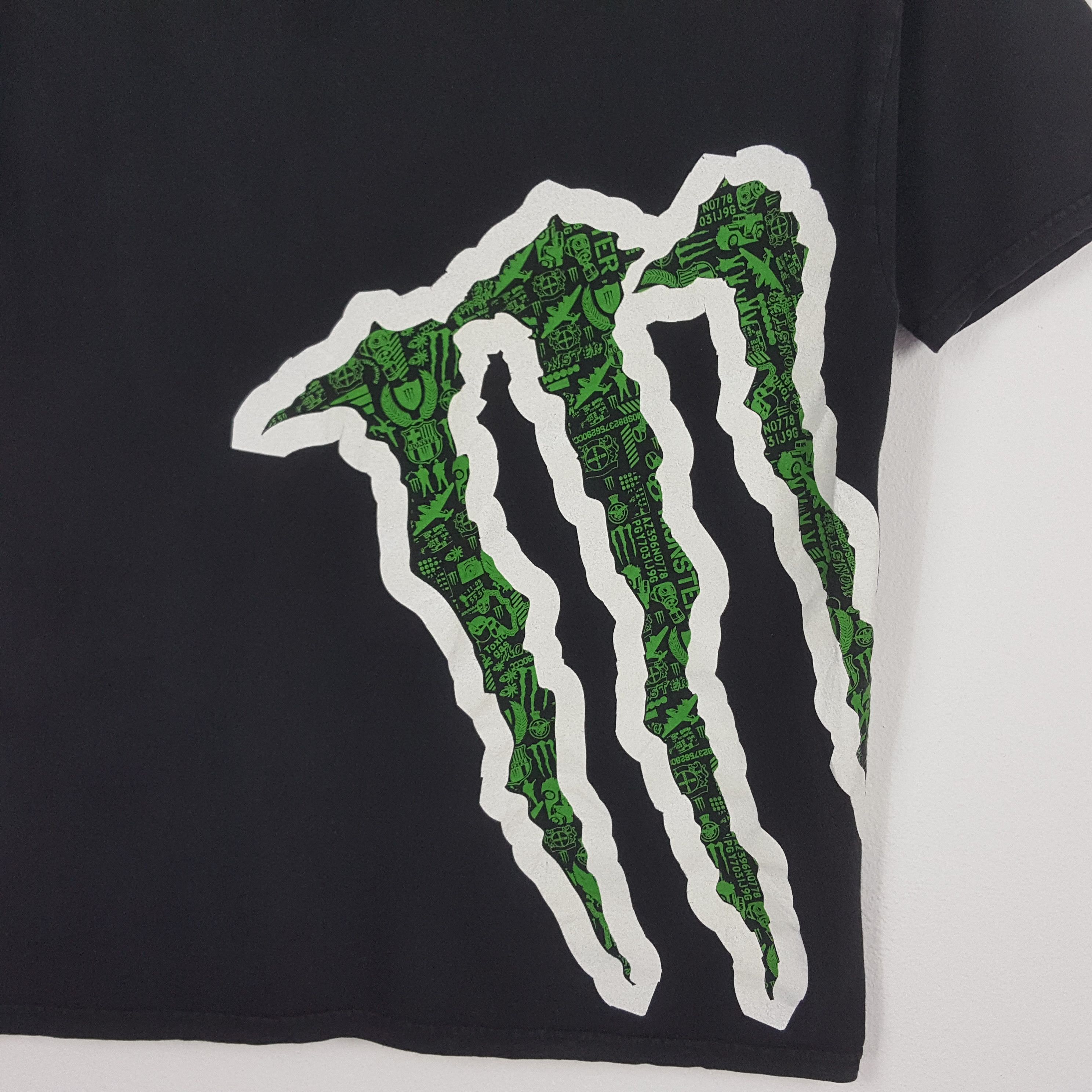 Vintage Vintage MONSTER ENERGY Racing Team Big Logo T-Shirt Size US XL / EU 56 / 4 - 3 Thumbnail