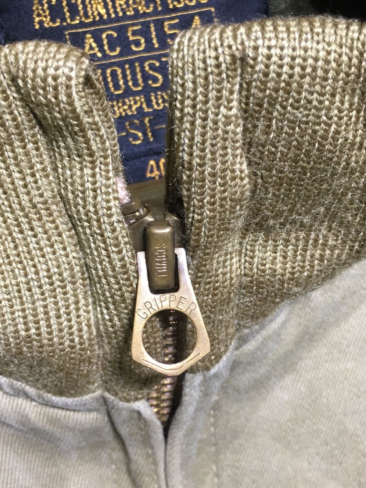 Vintage VINTAGE 1980s US ARMY KING KONG HOUSTON USA SCOVILL GRIPPER Size US L / EU 52-54 / 3 - 6 Thumbnail