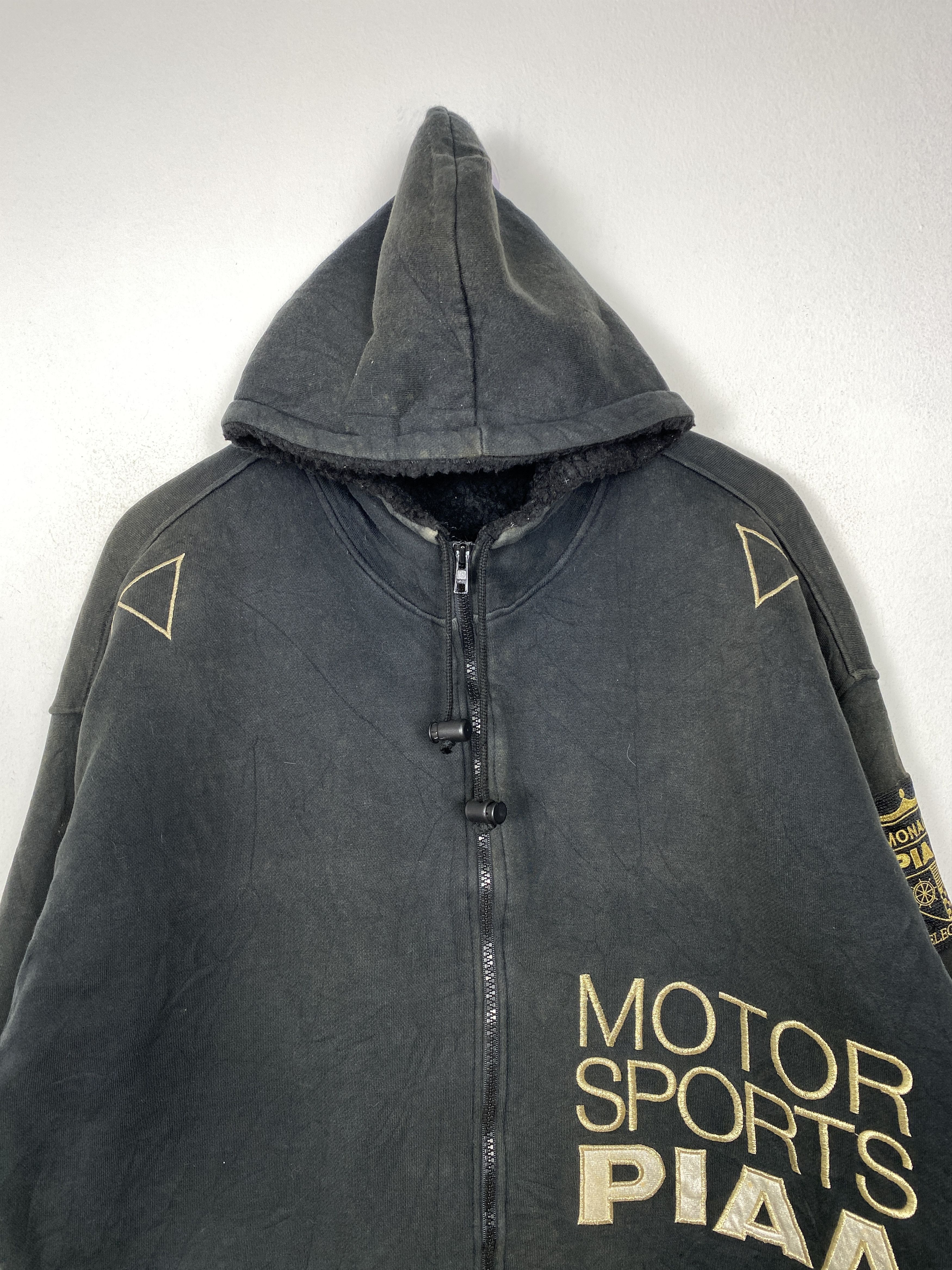 Japanese Brand Vintage SPIAA Terzo Uomo Hoodie Zip Up Jacket Size US XL / EU 56 / 4 - 4 Thumbnail