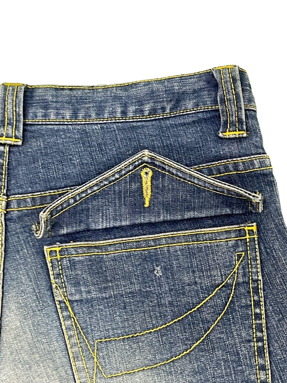 Japanese Brand Multipockets Jeans Unknown Japan Brand Slim Stretch 4🟦2 Size US 30 / EU 46 - 11 Thumbnail