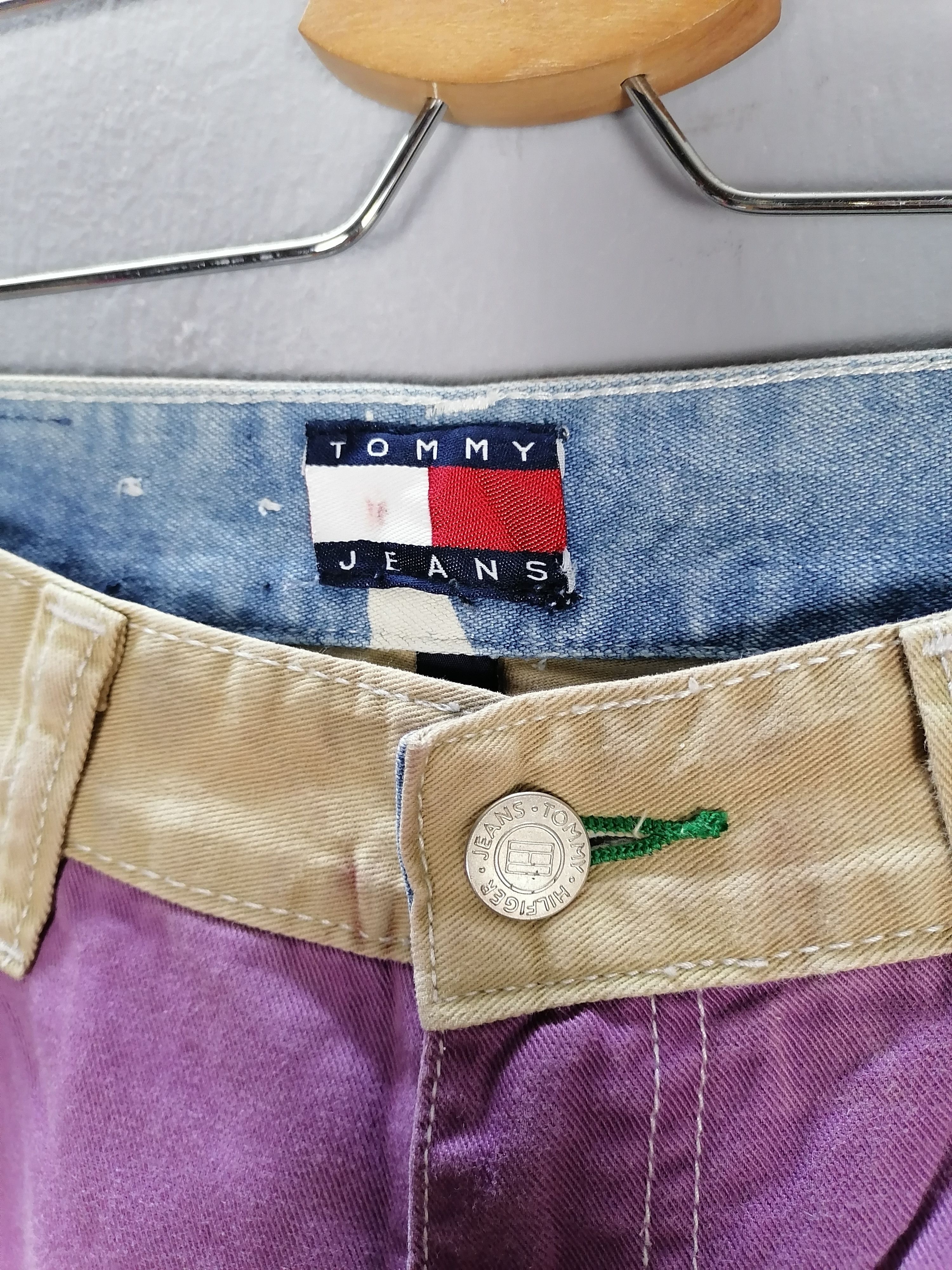 Japanese Brand Rare 🔥Tommy Hilfiger Hagi Jeans⚡⚡⚡ Size US 29 - 3 Thumbnail