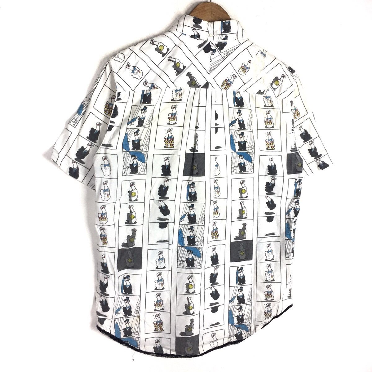 Number (N)ine VINTAGE NUMBER (N)INE DUCKS CARTOON JAPAN DRESS T-SHIRTS Size US L / EU 52-54 / 3 - 6 Thumbnail