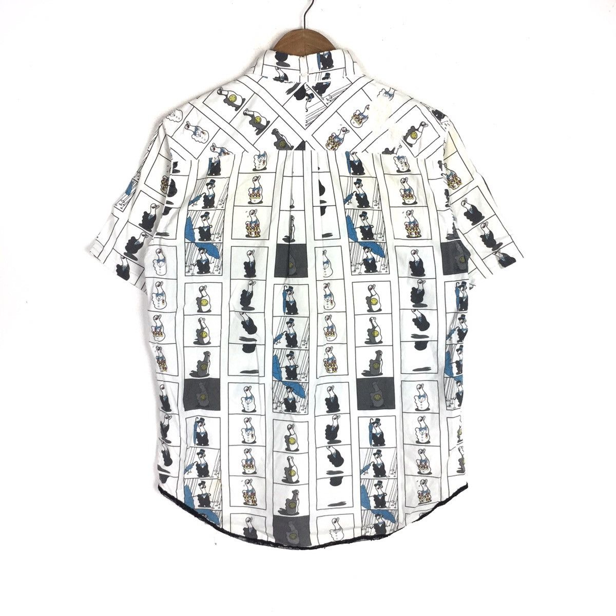 Number (N)ine VINTAGE NUMBER (N)INE DUCKS CARTOON JAPAN DRESS T-SHIRTS Size US L / EU 52-54 / 3 - 5 Thumbnail