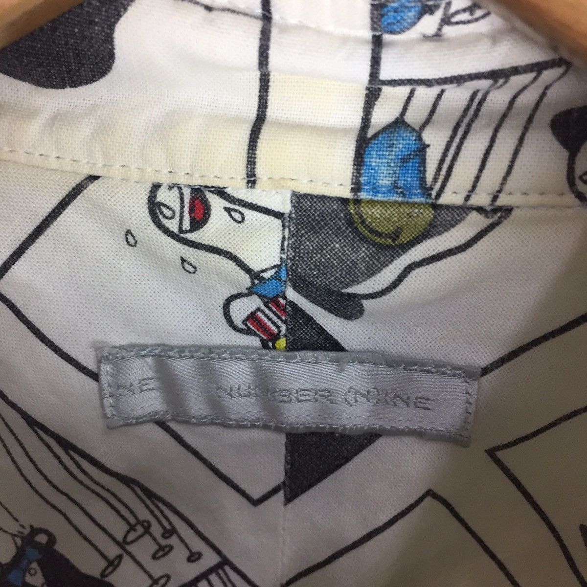 Number (N)ine VINTAGE NUMBER (N)INE DUCKS CARTOON JAPAN DRESS T-SHIRTS Size US L / EU 52-54 / 3 - 10 Thumbnail