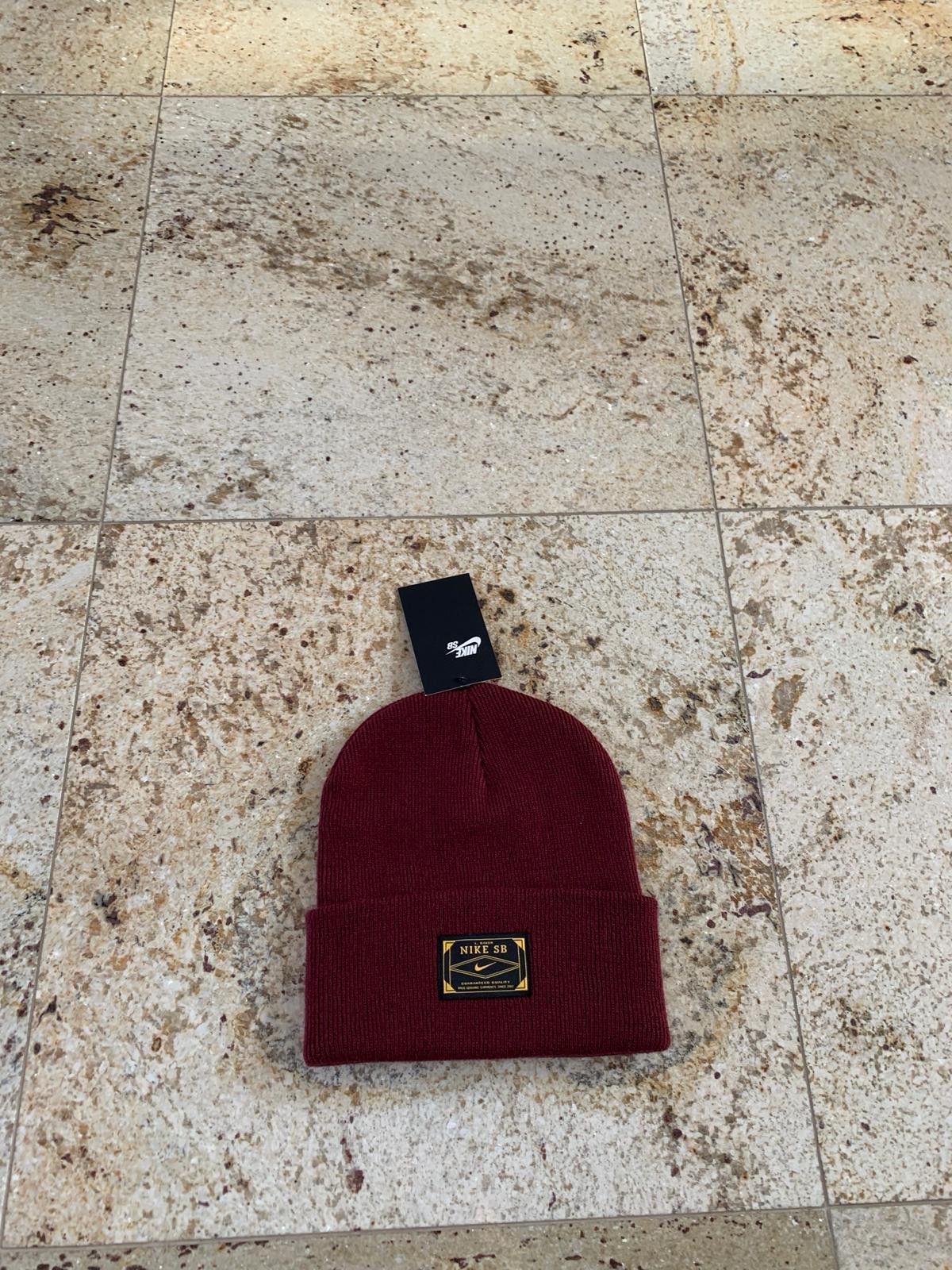Nike Beanie in Burgundy Size ONE SIZE - 2 Thumbnail