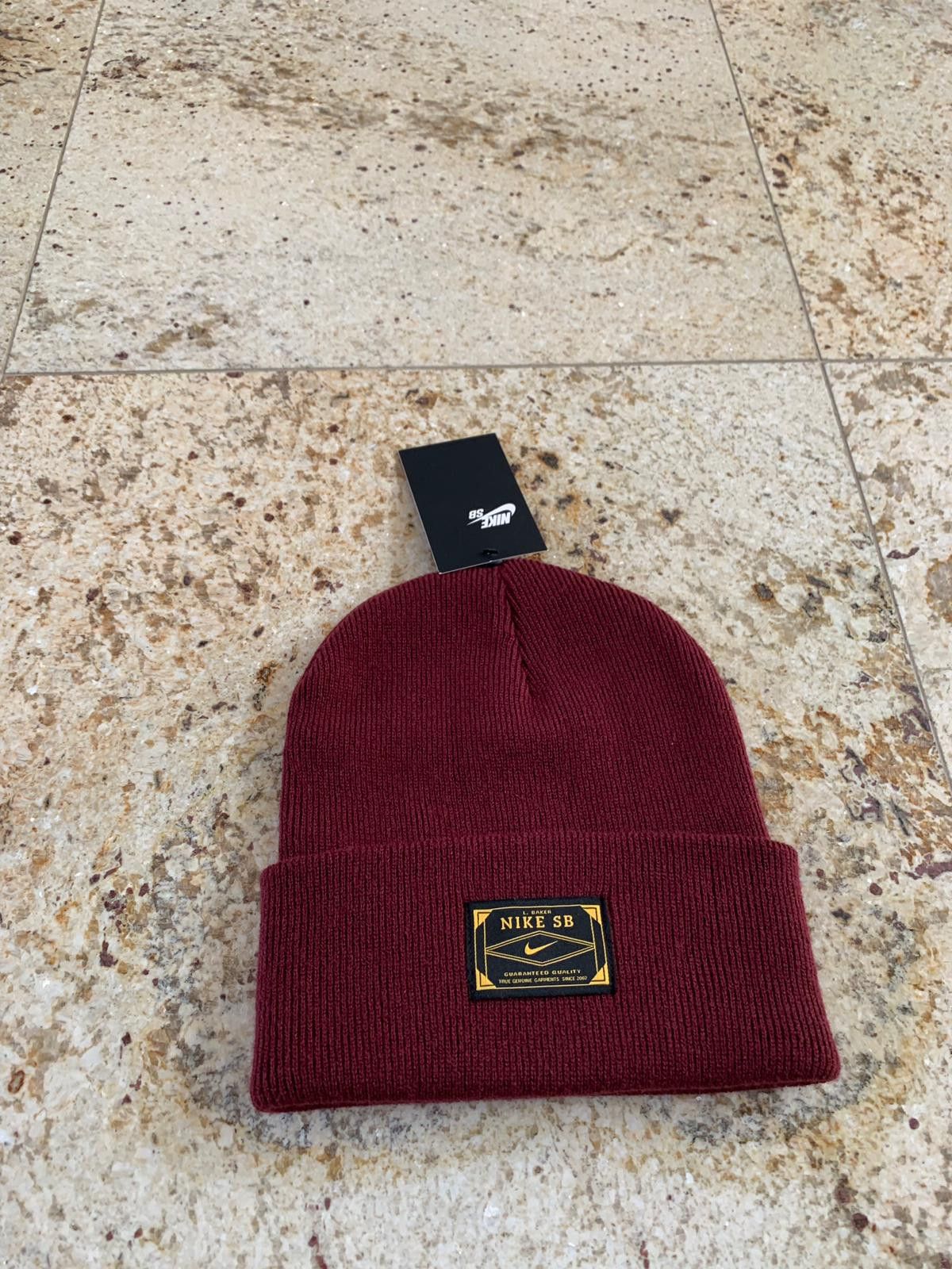 Nike Beanie in Burgundy Size ONE SIZE - 6 Thumbnail