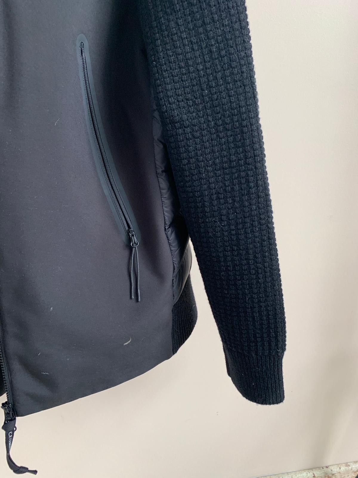C.P. Company Knit Sleeve Jacket in Black Size US XL / EU 56 / 4 - 2 Thumbnail
