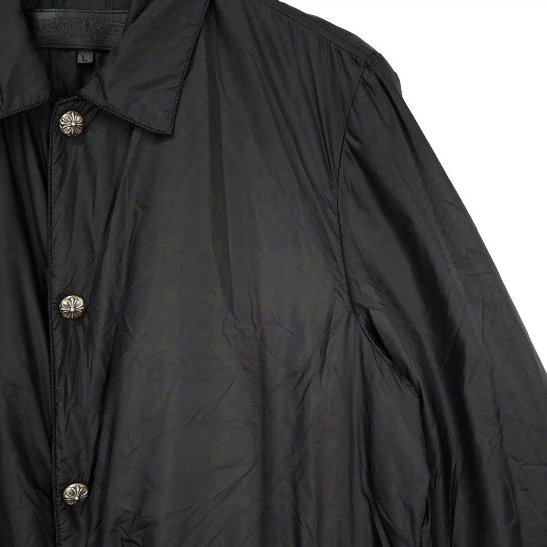Chrome Hearts Chrome Hearts Tonal Monogram Cross Pattern Coach Jacket Size US XL / EU 56 / 4 - 3 Thumbnail