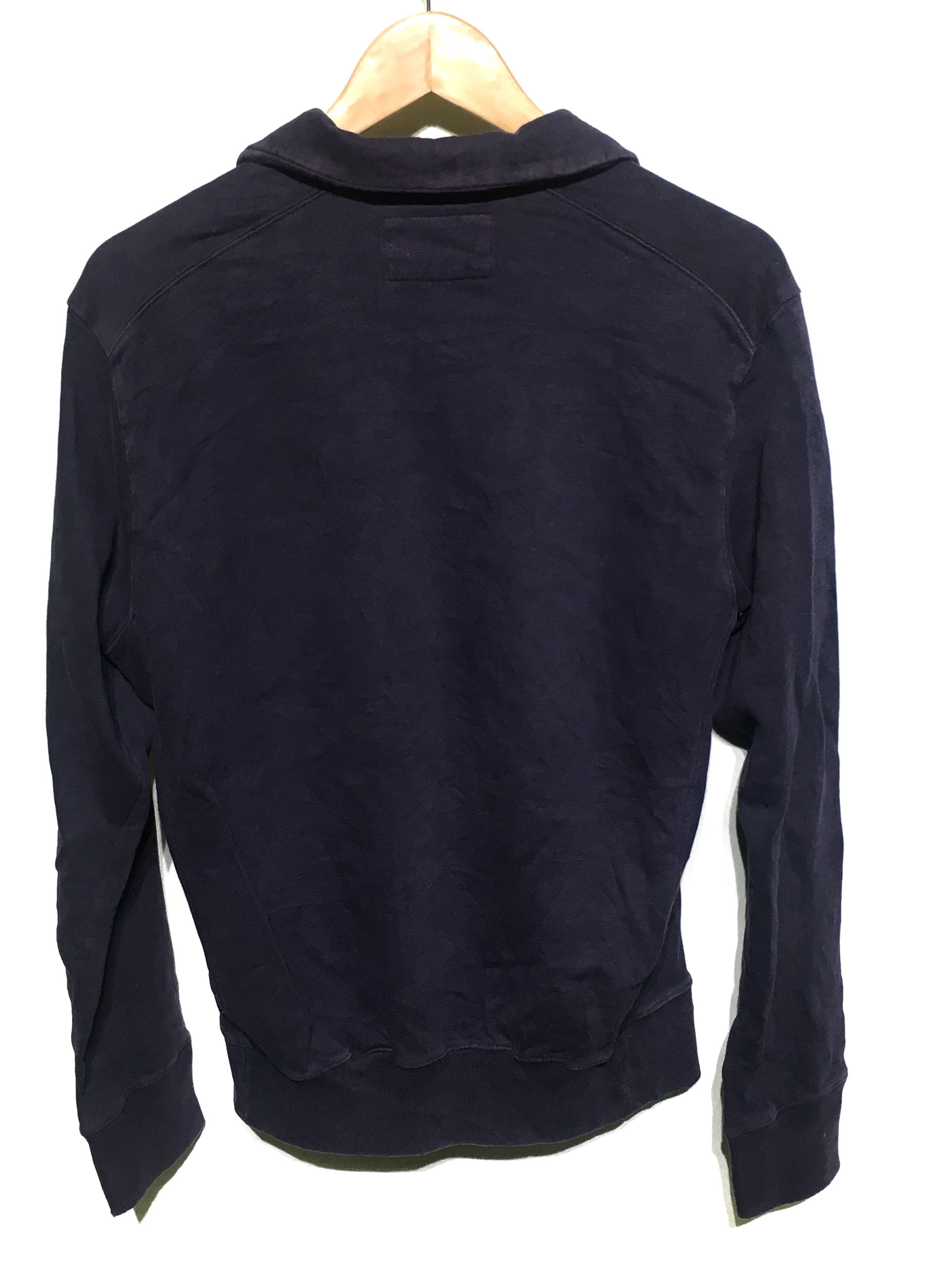 Stone Island STONE ISLAND DENIMS DISTRESSED ZIPPED MEDIUM SWEATSHIRTS Size US M / EU 48-50 / 2 - 3 Thumbnail
