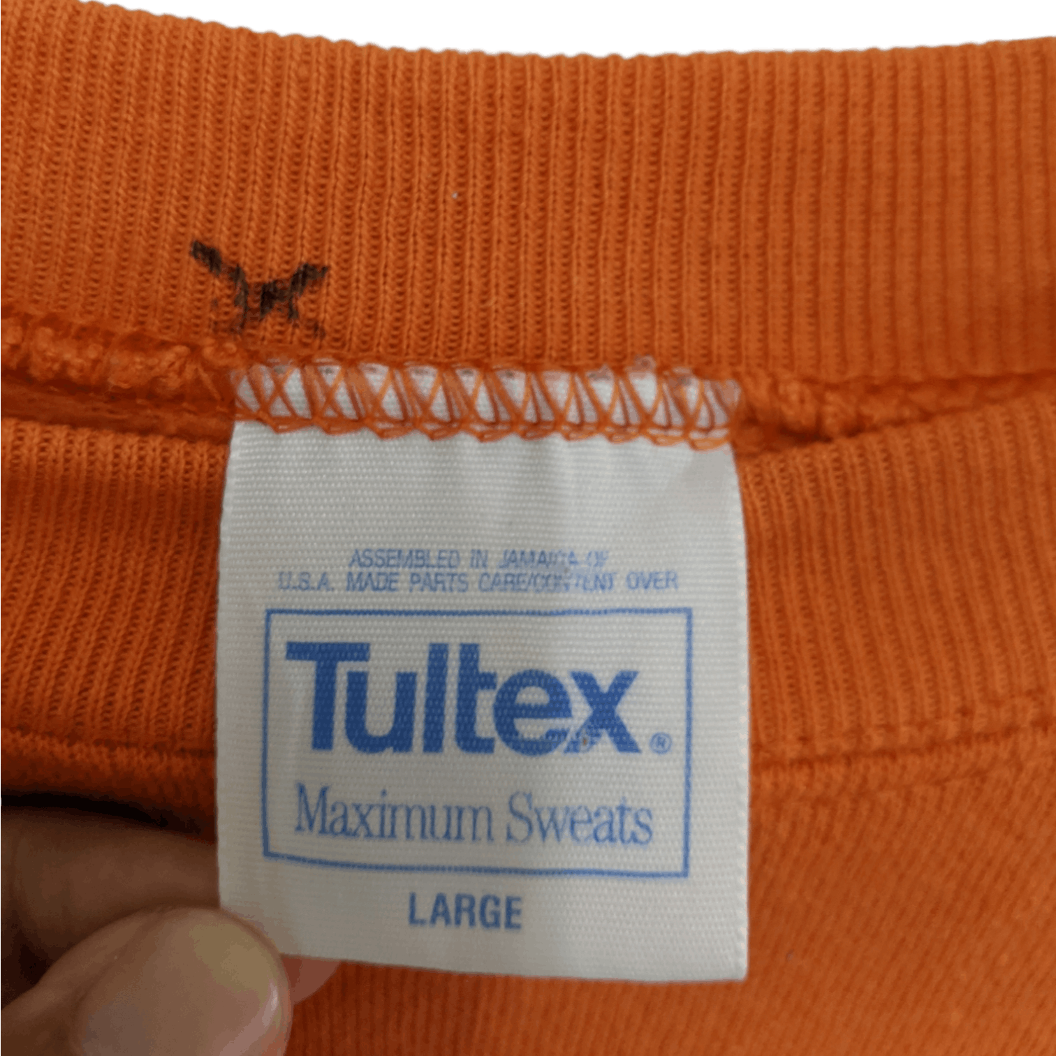Tultex Vintage 90's TULTEX Kid Horse Drawing Painting Sweatshirt Size US L / EU 52-54 / 3 - 9 Thumbnail