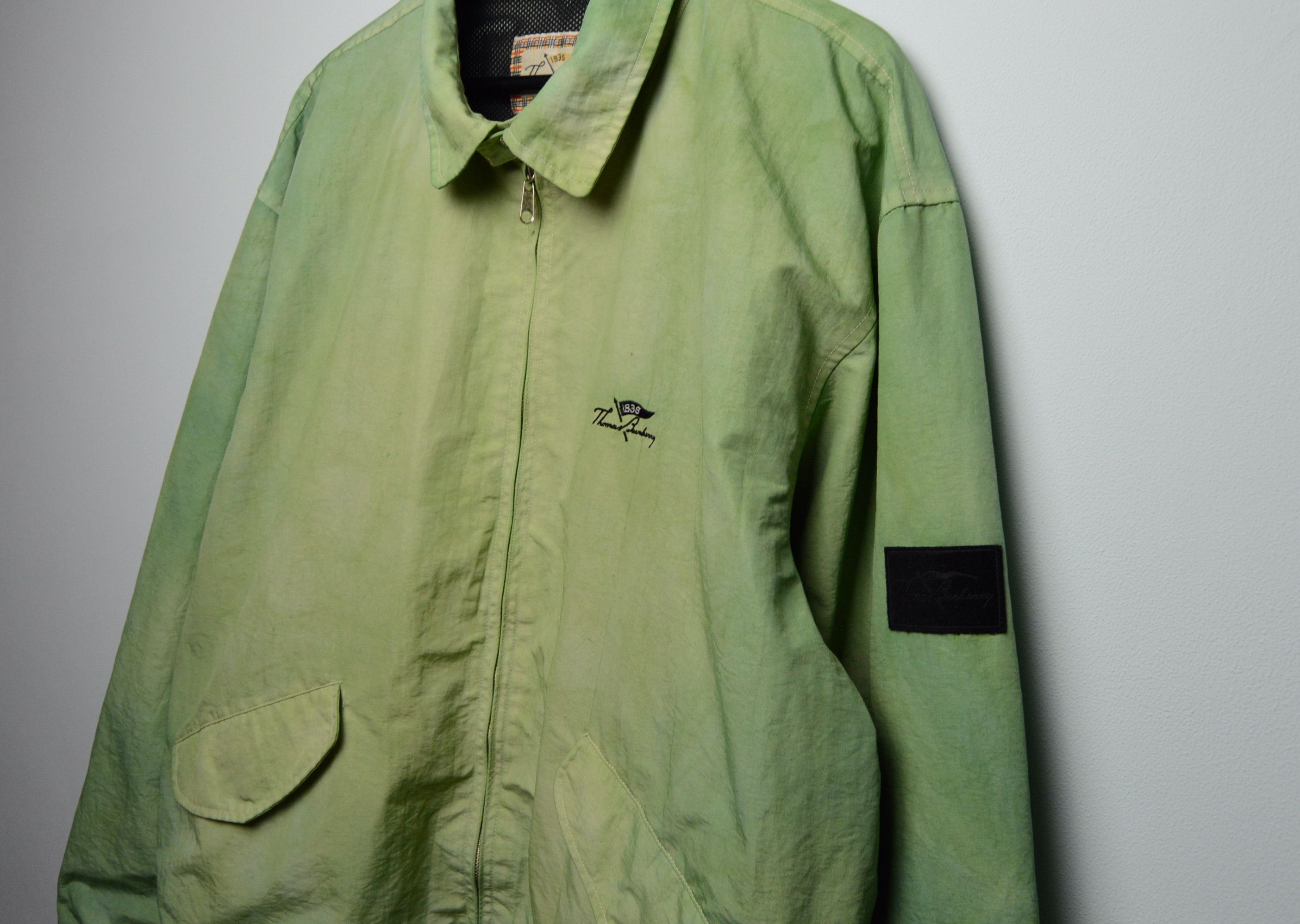 Burberry rare vintage burberry shimmer nylon dyed jacket custom Size US XL / EU 56 / 4 - 8 Thumbnail