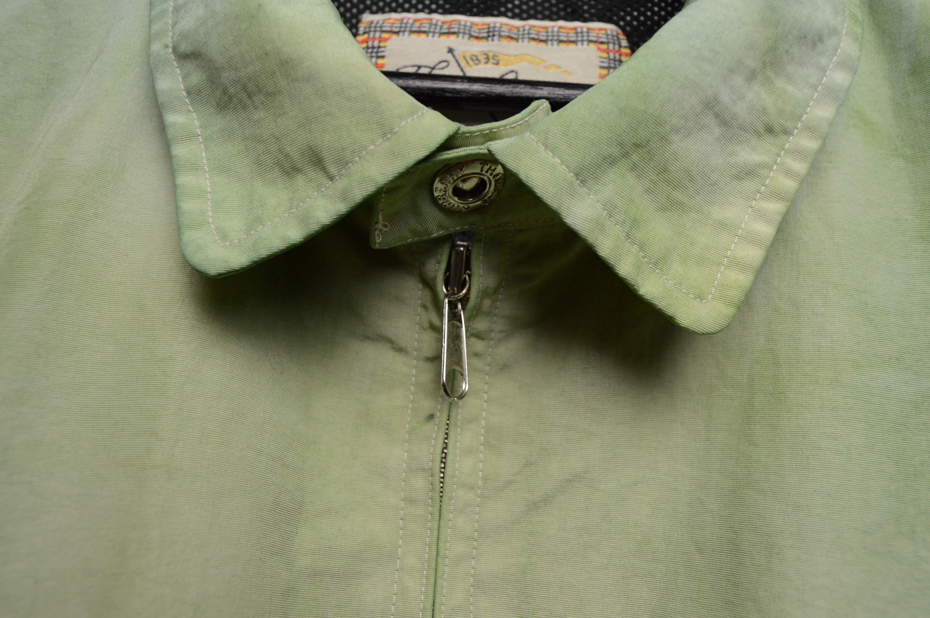 Burberry rare vintage burberry shimmer nylon dyed jacket custom Size US XL / EU 56 / 4 - 14 Thumbnail
