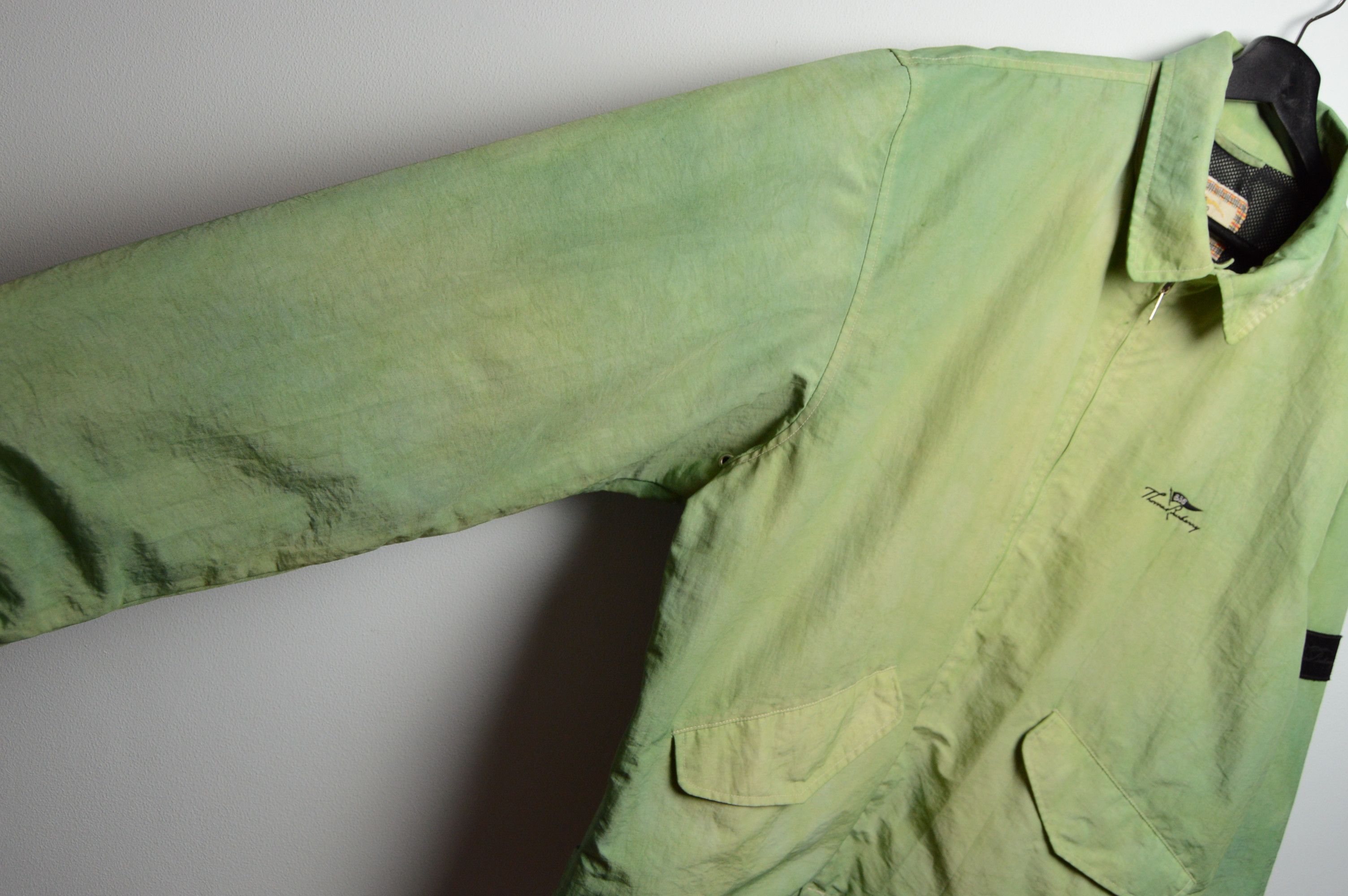 Burberry rare vintage burberry shimmer nylon dyed jacket custom Size US XL / EU 56 / 4 - 5 Thumbnail