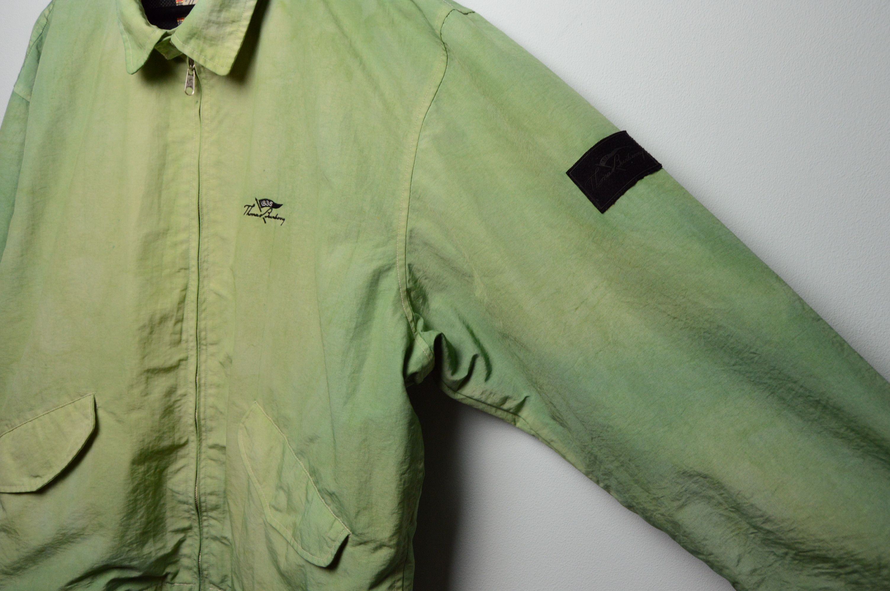 Burberry rare vintage burberry shimmer nylon dyed jacket custom Size US XL / EU 56 / 4 - 9 Thumbnail