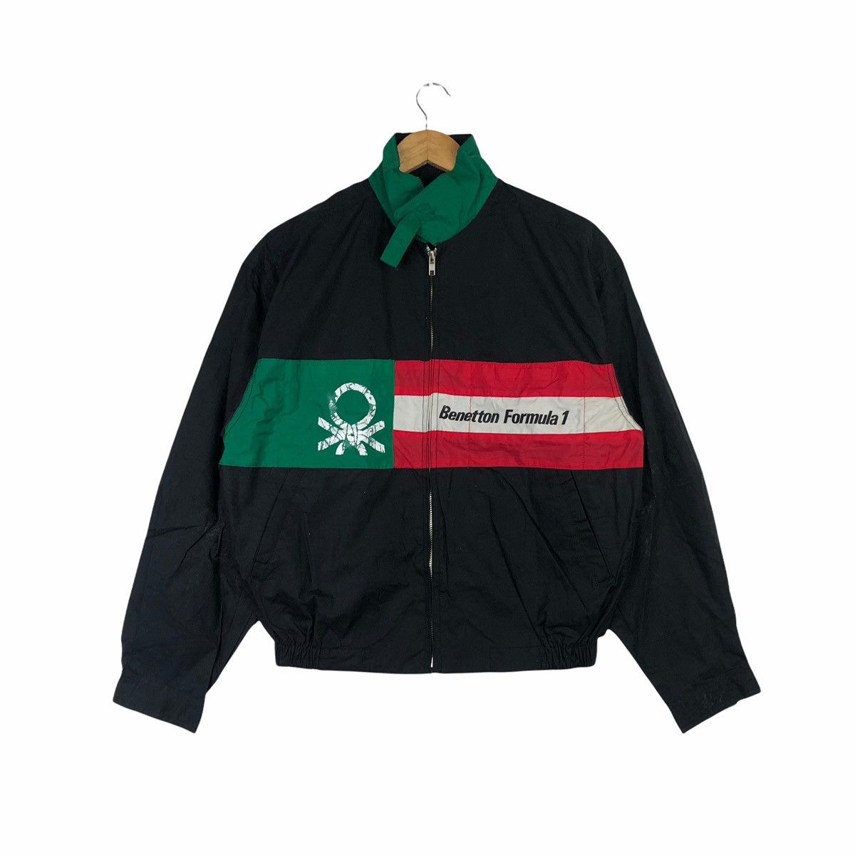 Benetton VINTAGE BENETTON FORMULA ONE 1 CREW RACER ISSUES JACKETS Size US L / EU 52-54 / 3 - 1 Thumbnail