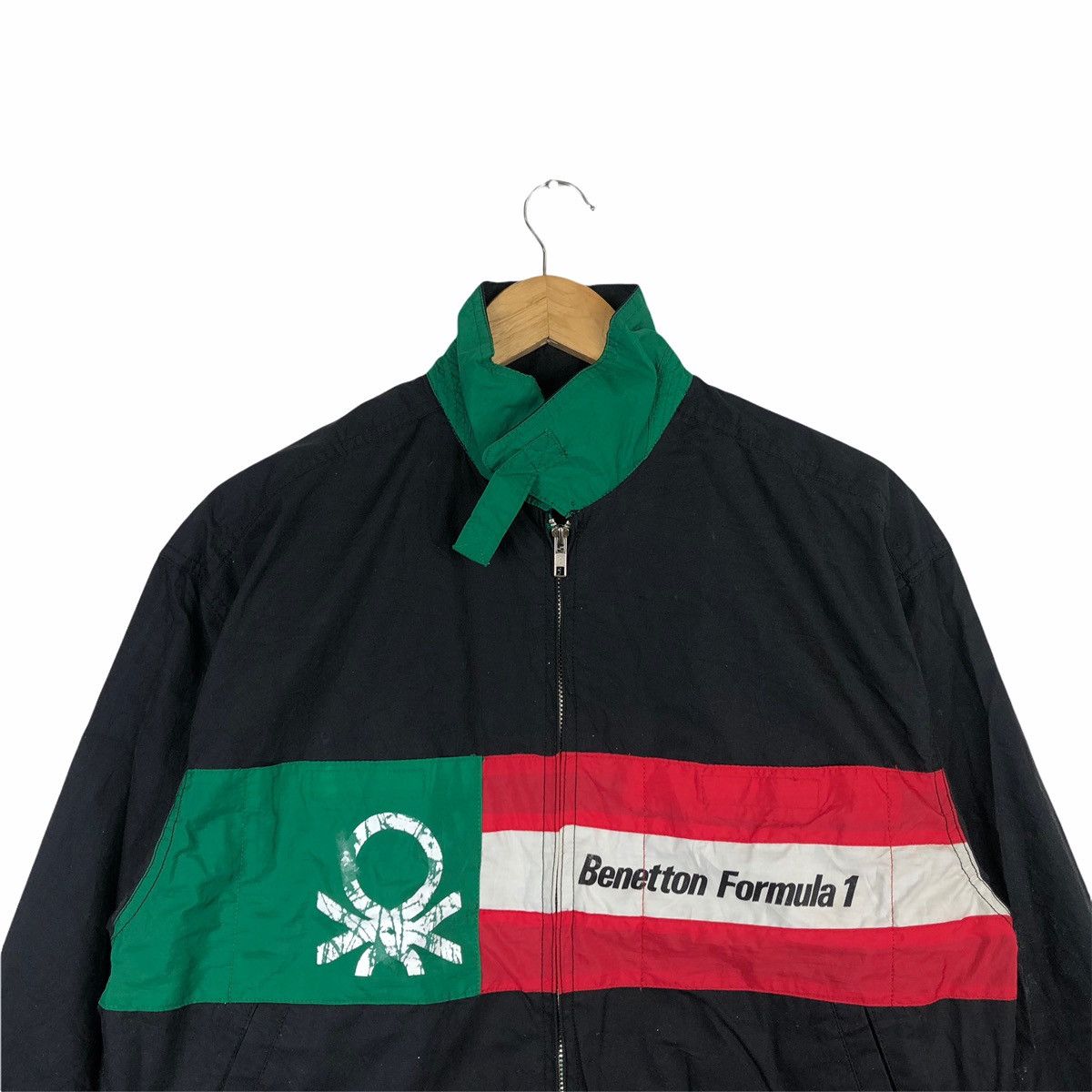Benetton VINTAGE BENETTON FORMULA ONE 1 CREW RACER ISSUES JACKETS Size US L / EU 52-54 / 3 - 2 Thumbnail