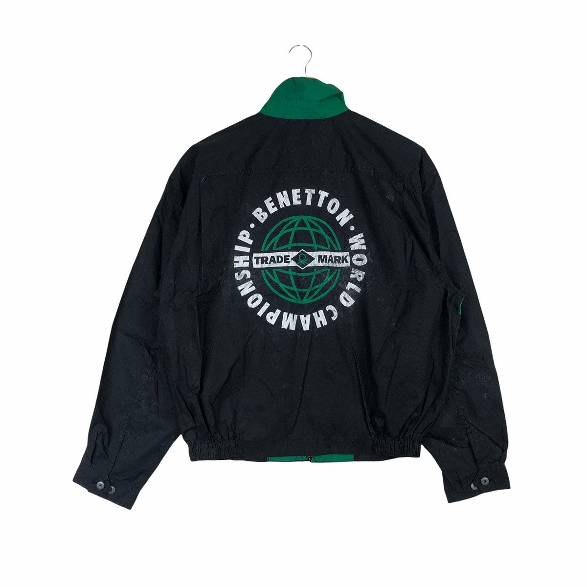 Benetton VINTAGE BENETTON FORMULA ONE 1 CREW RACER ISSUES JACKETS Size US L / EU 52-54 / 3 - 3 Thumbnail