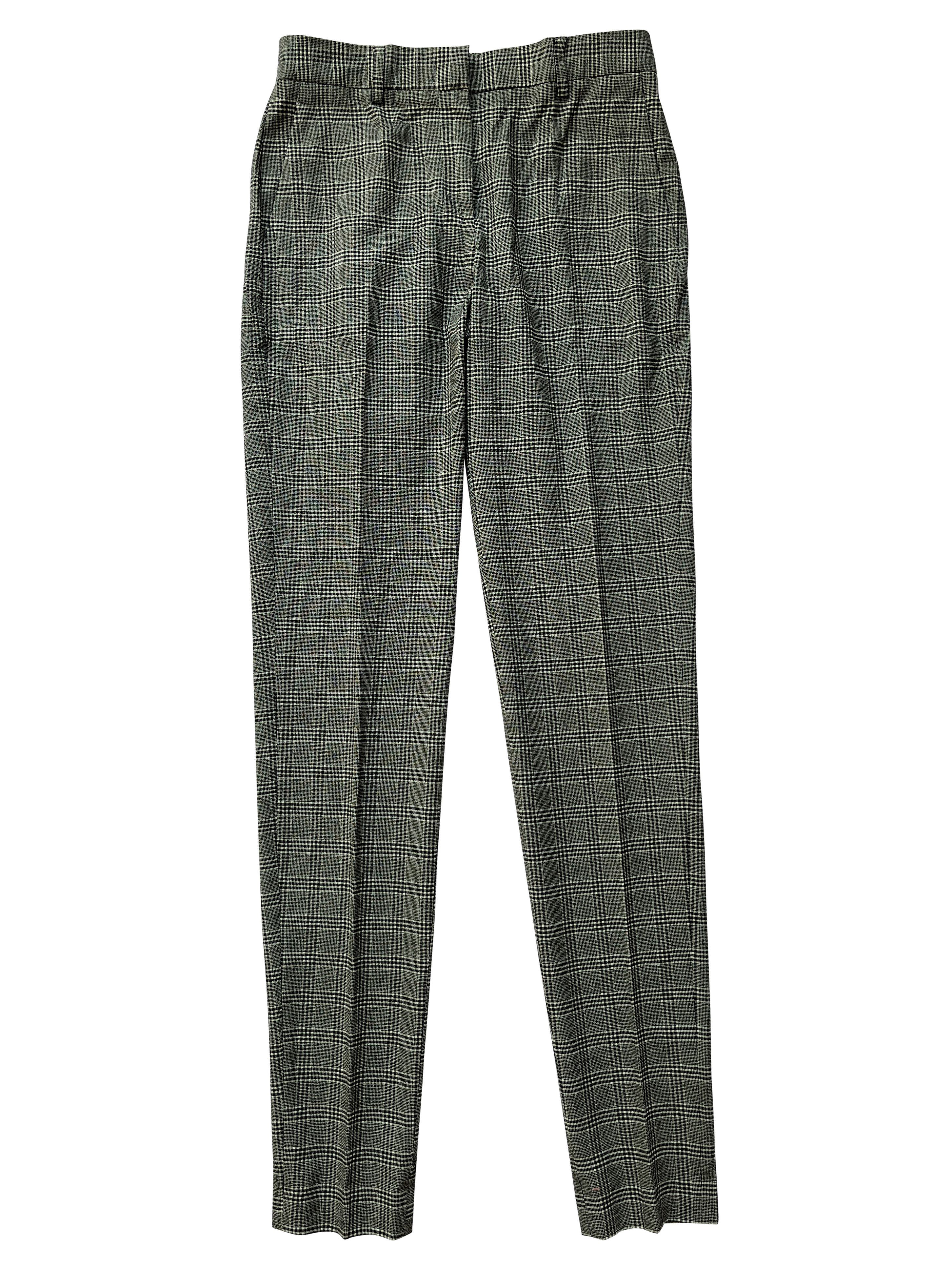 Balenciaga ⚡️QUICK SALE⚡️SAMPLE Balenciaga Black Checked Trousers Size US 29 - 1 Thumbnail