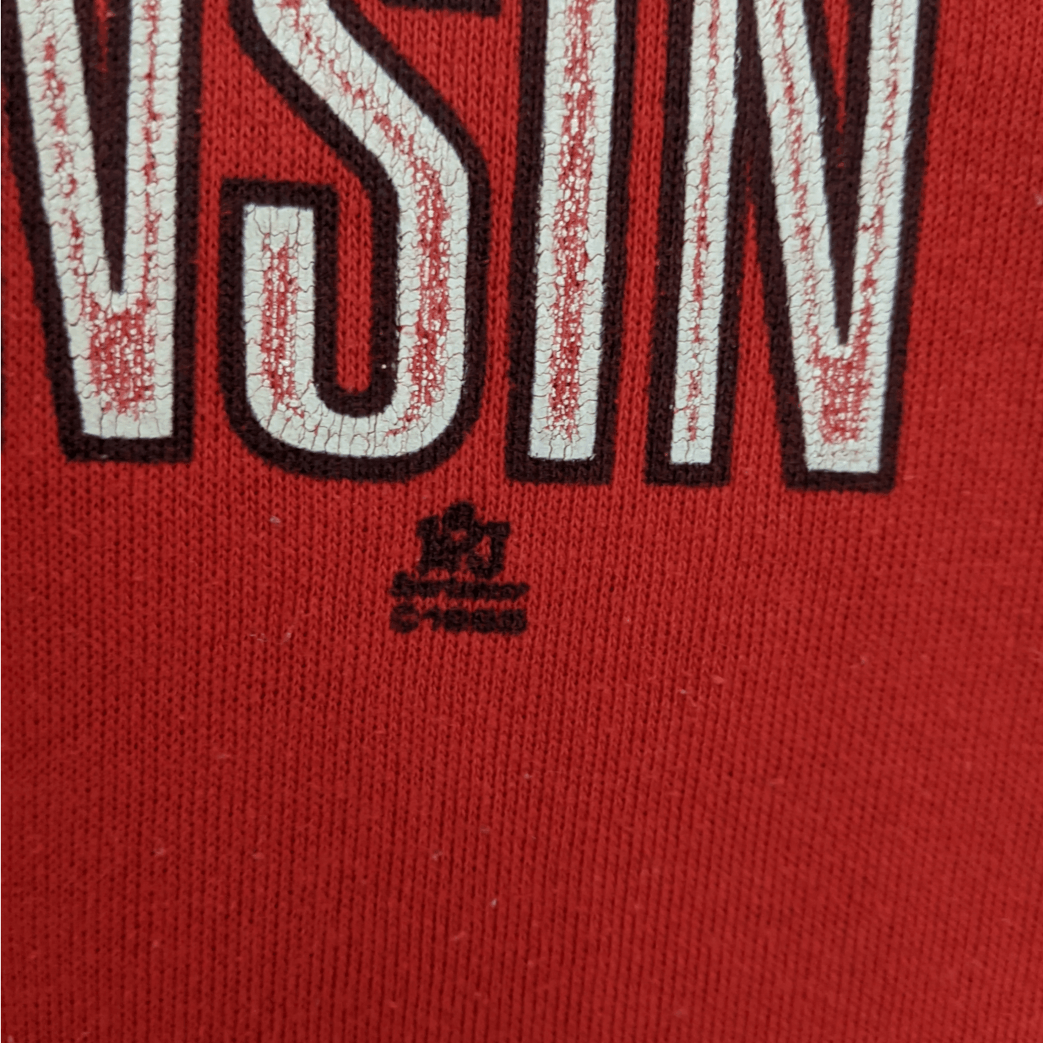 NBA Vintage 90's WISCONSIN BADGERS Tiger Basketball Hoodie Size US M / EU 48-50 / 2 - 7 Thumbnail