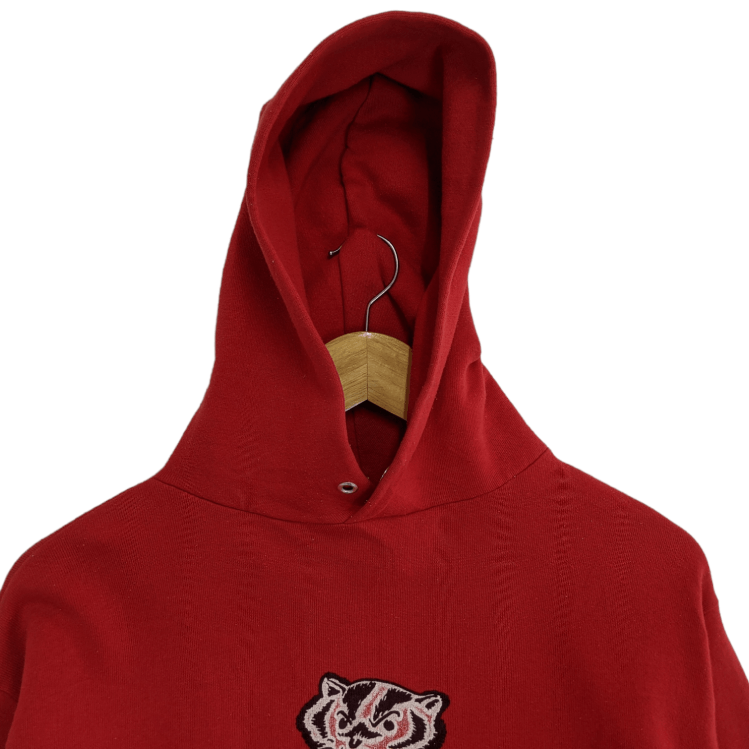 NBA Vintage 90's WISCONSIN BADGERS Tiger Basketball Hoodie Size US M / EU 48-50 / 2 - 4 Thumbnail