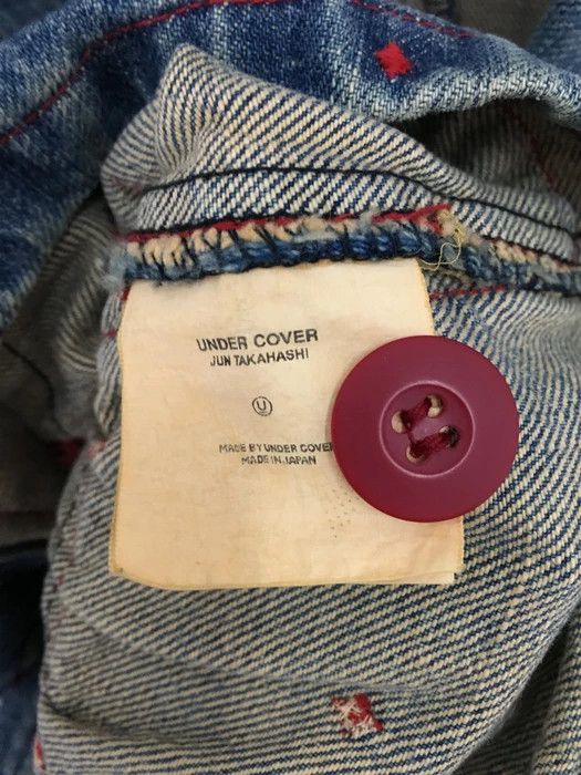 Undercover Vintage UNDERCOVER 2002 ILLUSION HAZE Patch Denim Jacket Size M / US 6-8 / IT 42-44 - 5 Thumbnail