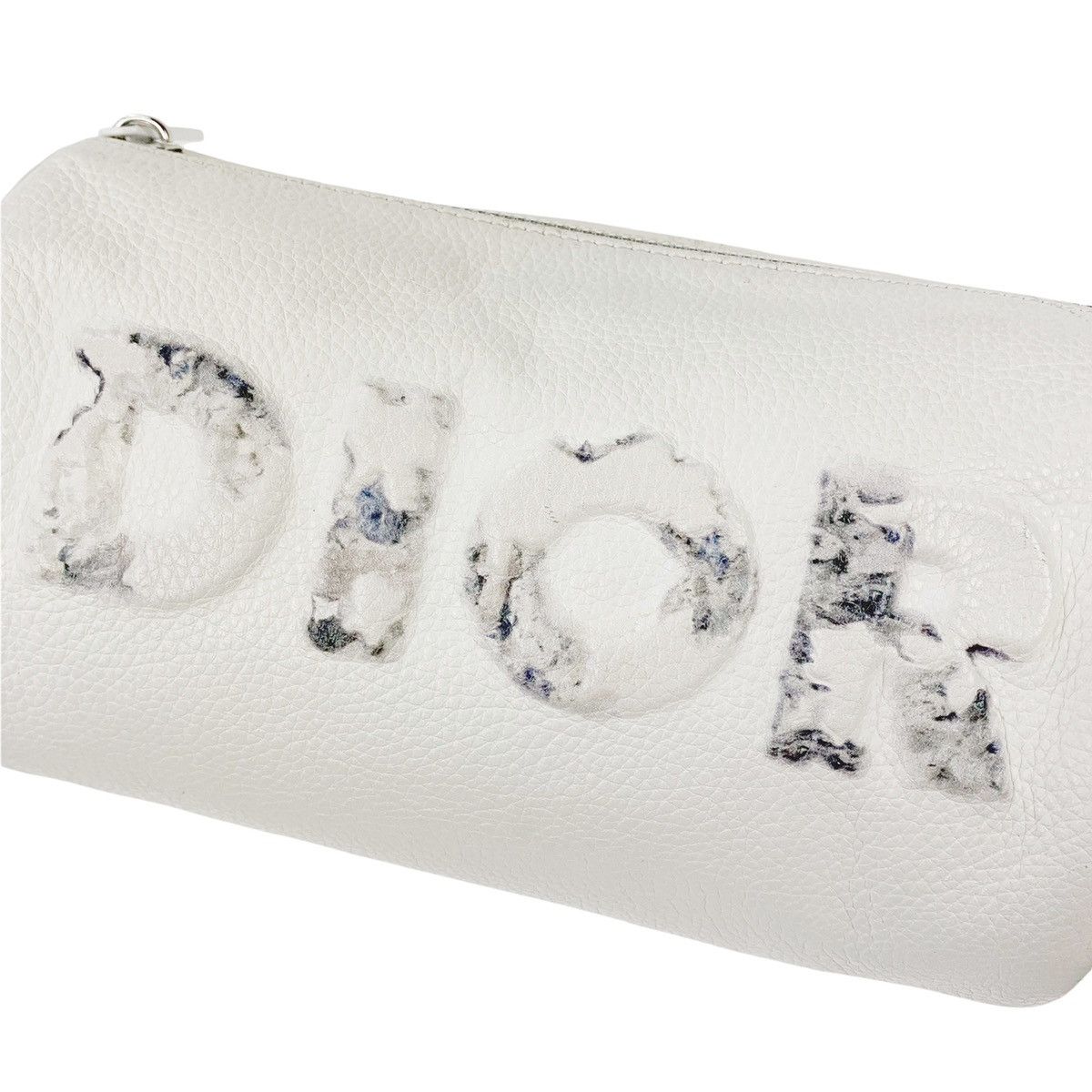 Daniel Arsham × Dior Christian Dior x Daniel Arsham White Leather Roller Bag Size ONE SIZE - 7 Thumbnail