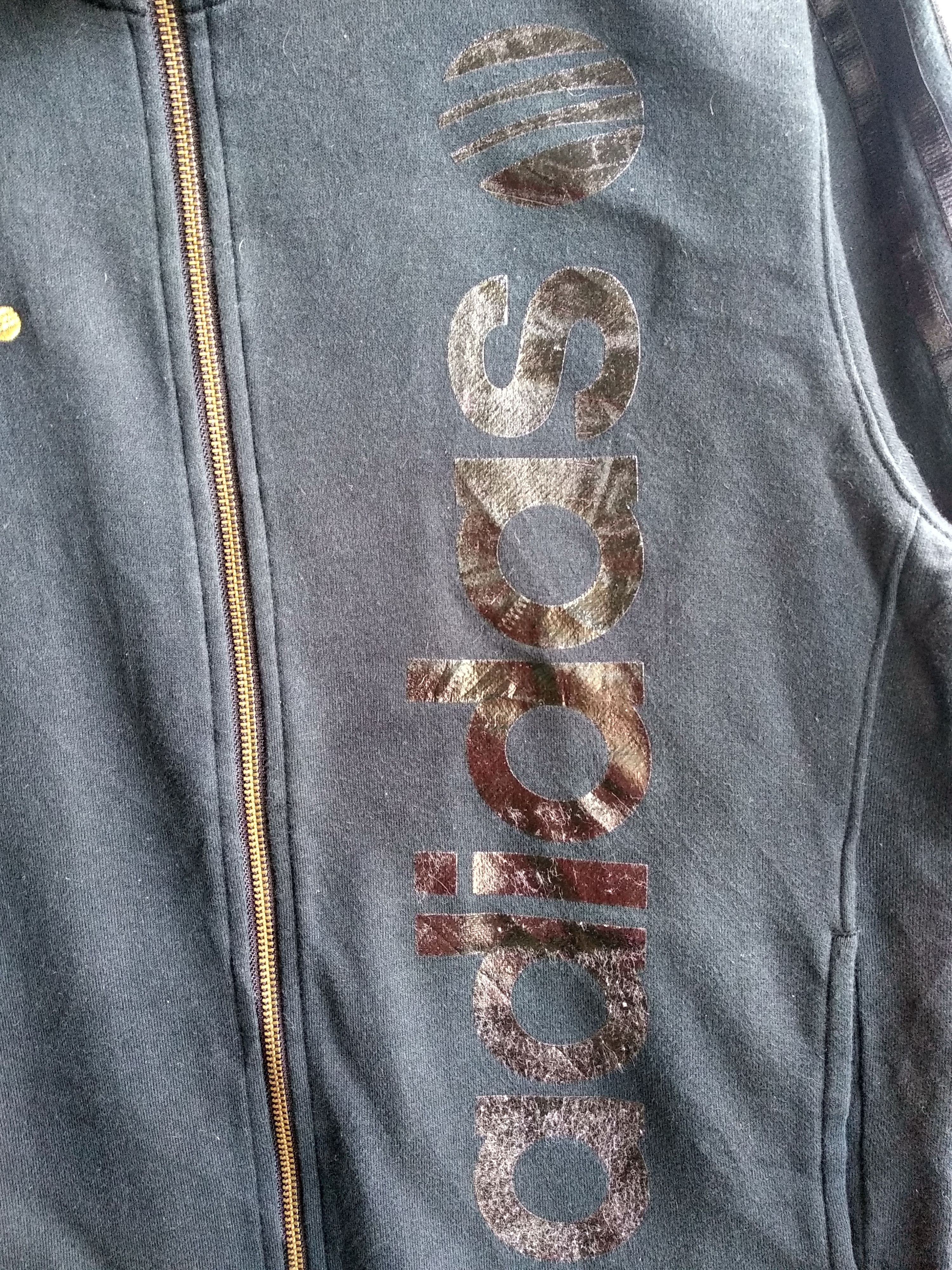 Adidas Adidas Neo Hoodie Sweater Zipper,Size L,Black Colour Size US L / EU 52-54 / 3 - 3 Thumbnail