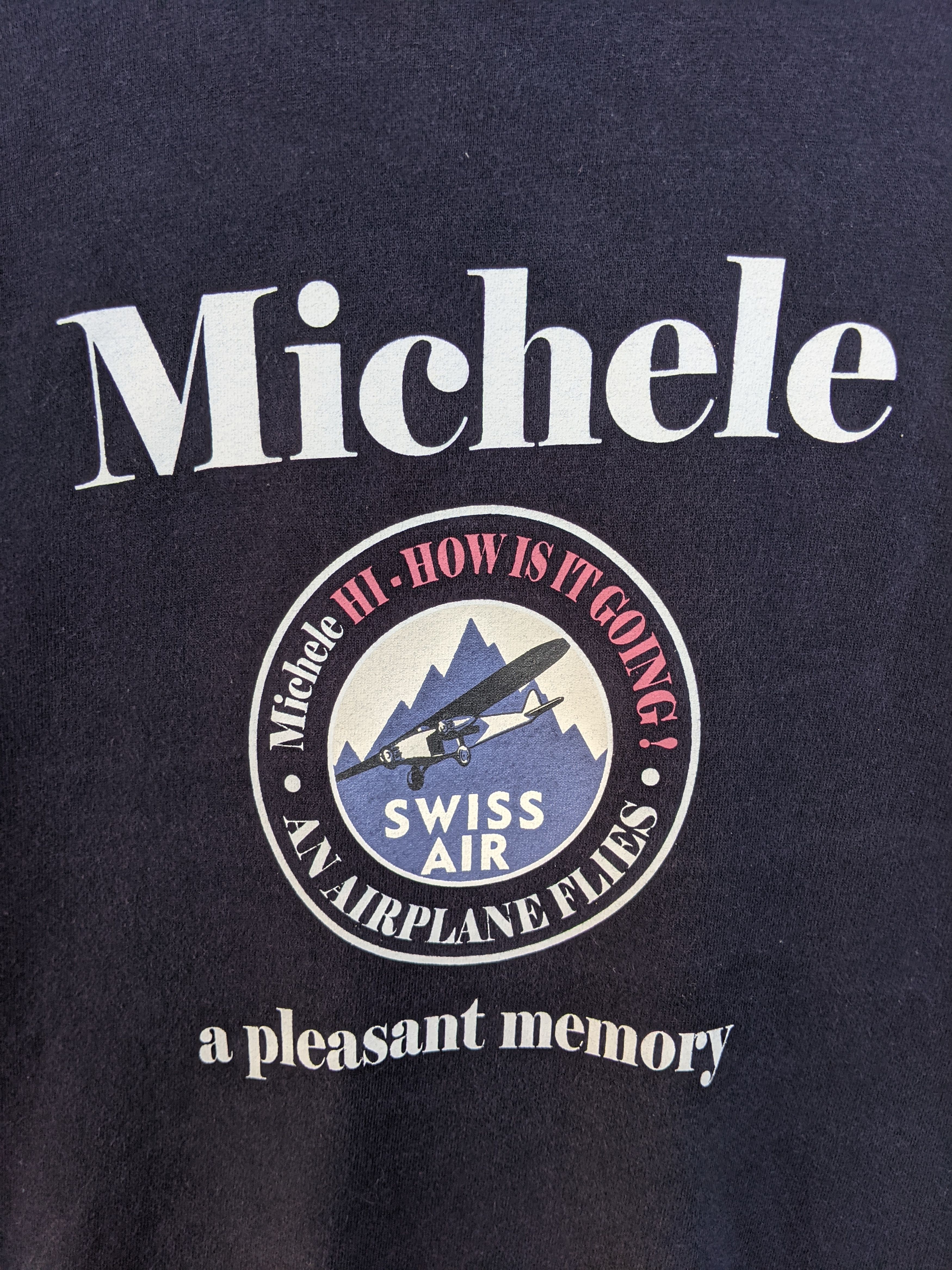 Vintage Vintage Swiss Air Sweatshirt Size US M / EU 48-50 / 2 - 3 Thumbnail