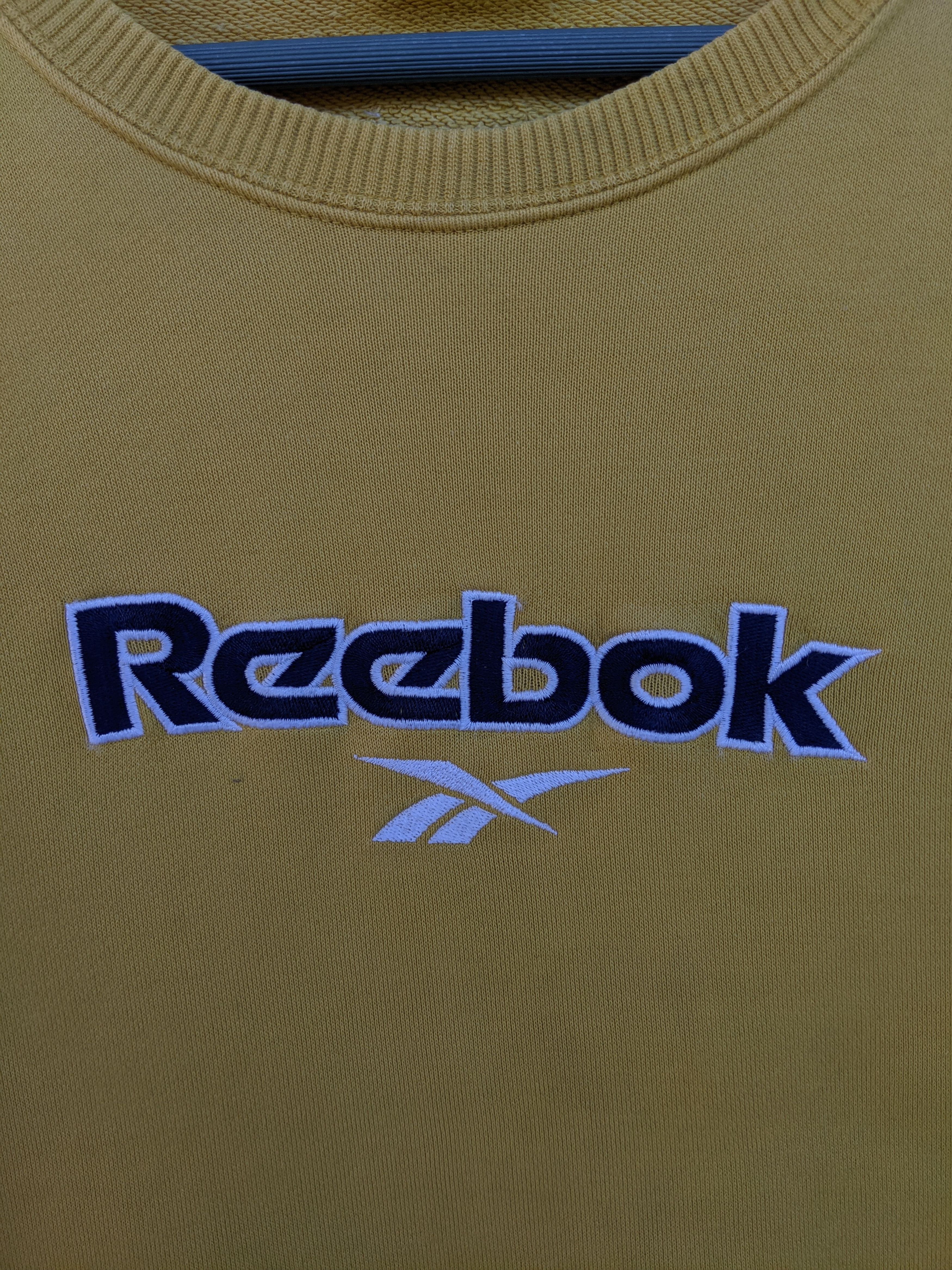 Reebok Vintage Reebok Crop Top Sweatshirt Size US S / EU 44-46 / 1 - 3 Thumbnail