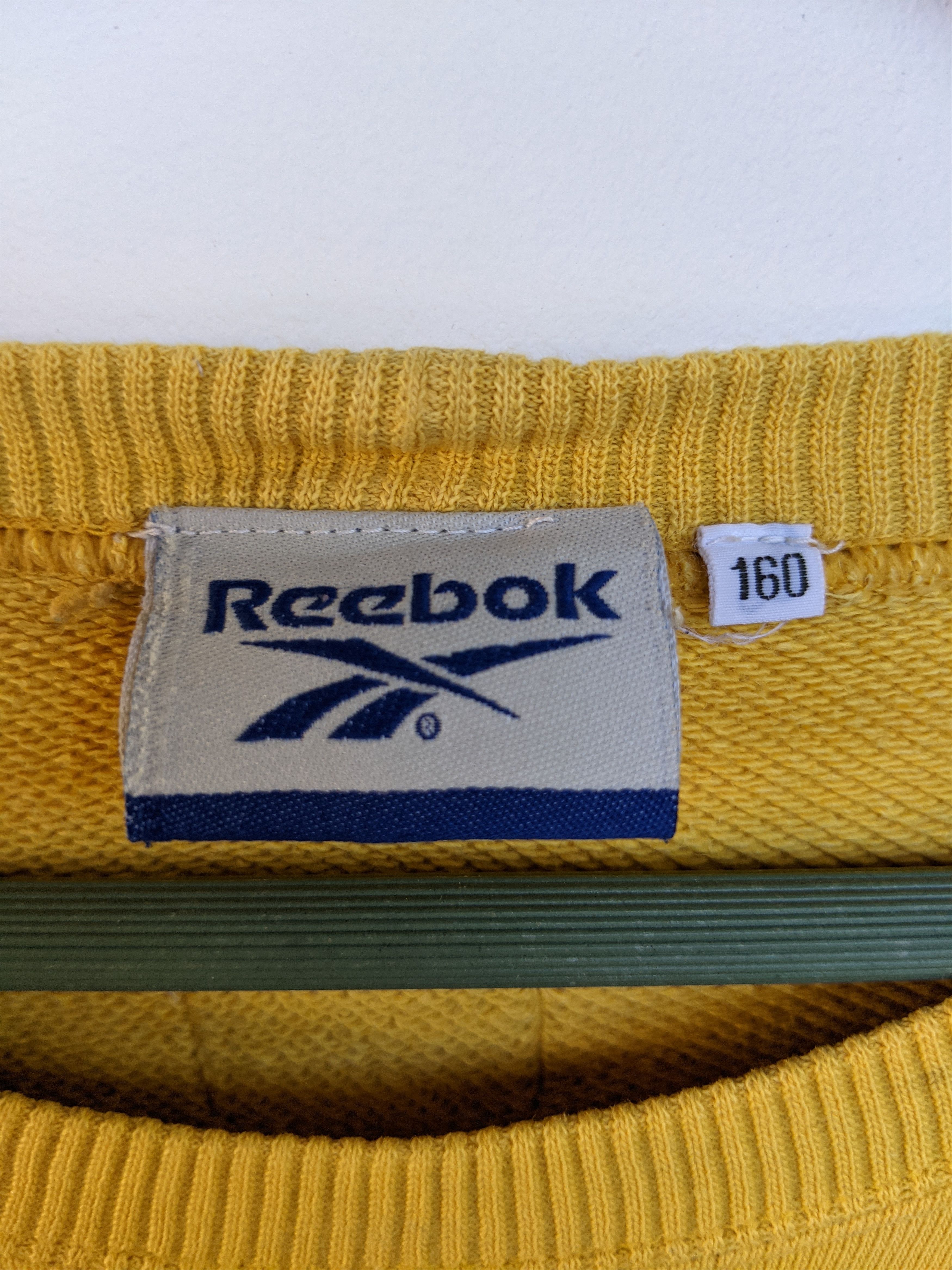 Reebok Vintage Reebok Crop Top Sweatshirt Size US S / EU 44-46 / 1 - 6 Thumbnail