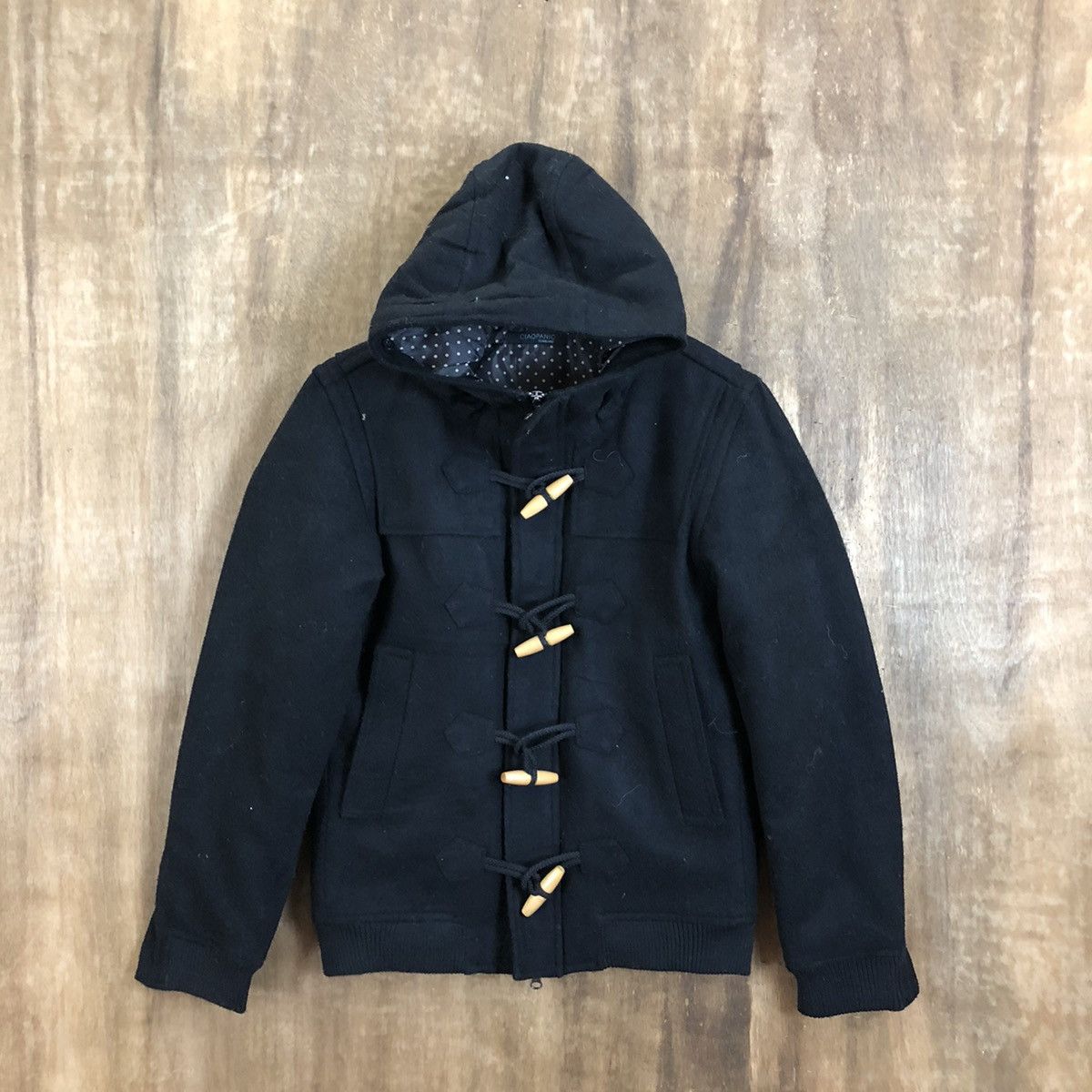 Vintage Ciaopanic Black Hoodie Varsity Jacket #1778 | Grailed