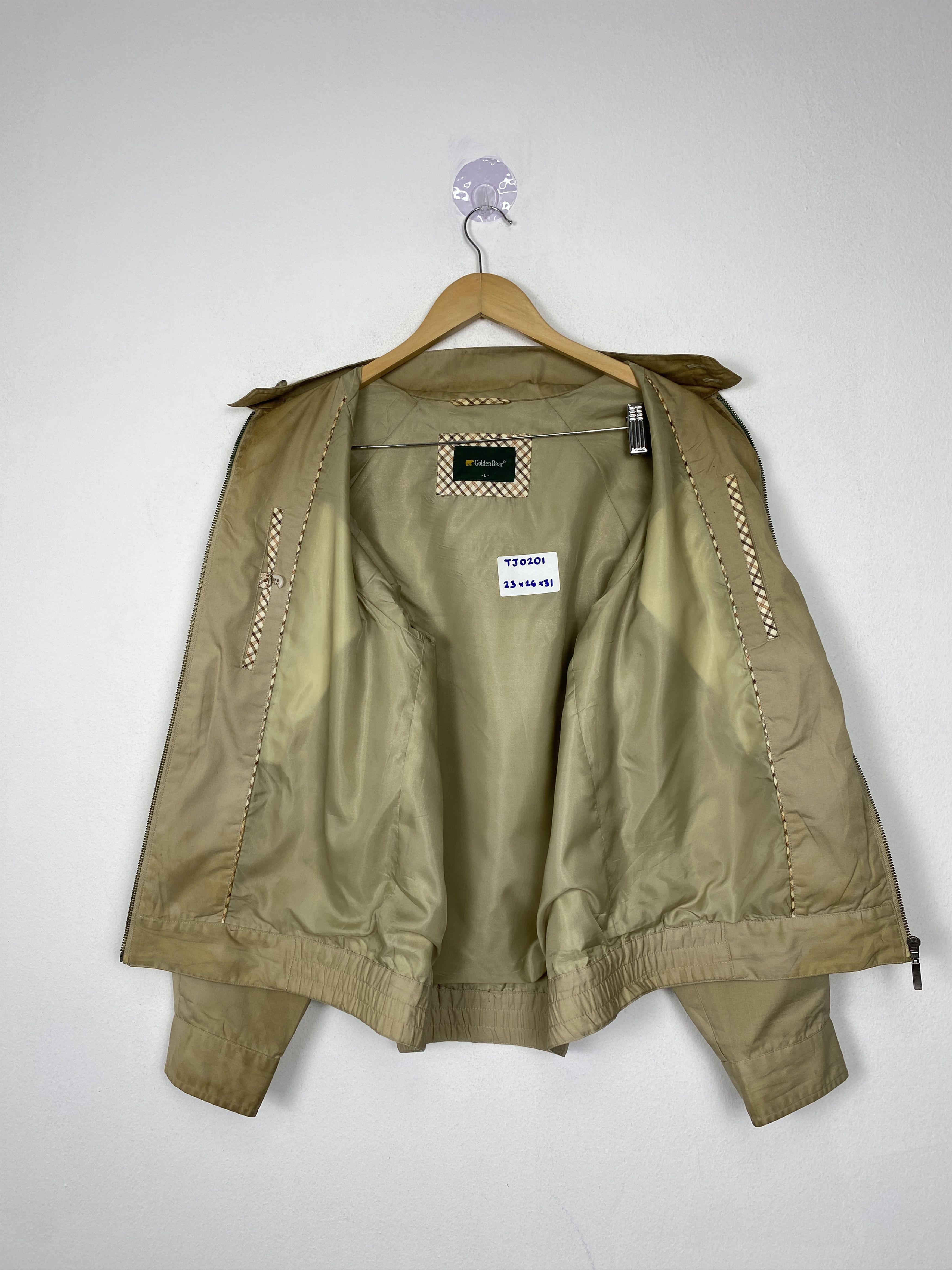 Golden Bear Vintage Golden Bear Zip Up Light Jacket Size US L / EU 52-54 / 3 - 2 Thumbnail
