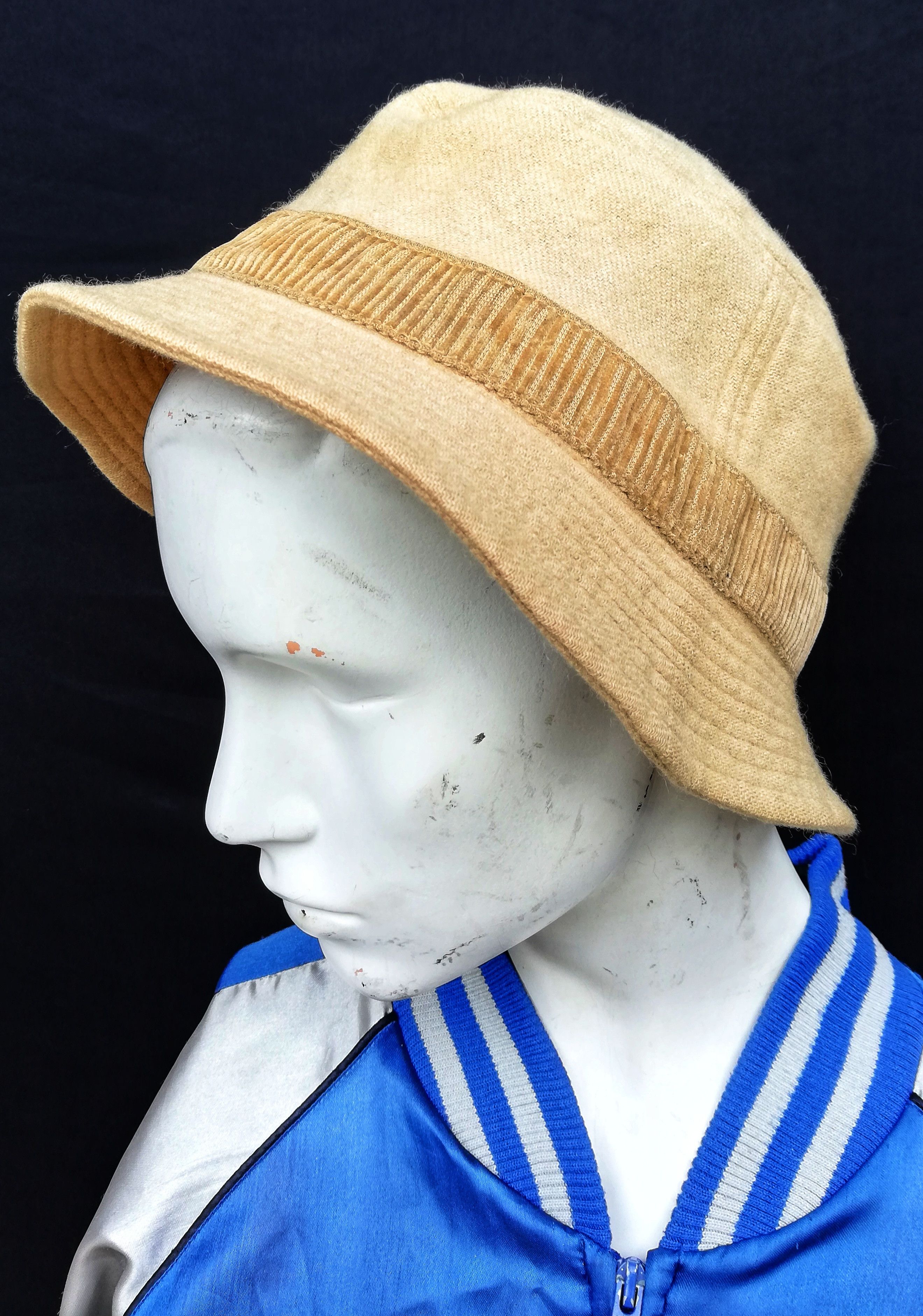 Lacoste 🔥Gourgous!! Lacoste Light Brown Hat Bucket Wool🔥 Size ONE SIZE - 2 Thumbnail