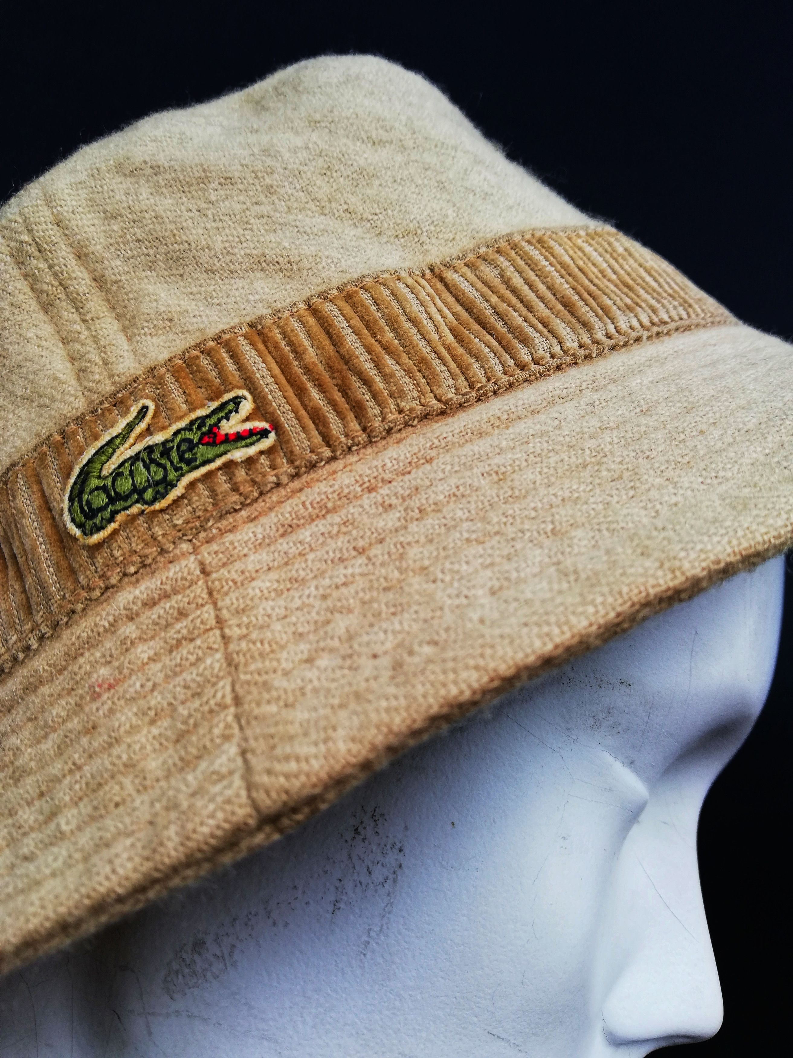 Lacoste 🔥Gourgous!! Lacoste Light Brown Hat Bucket Wool🔥 Size ONE SIZE - 5 Thumbnail