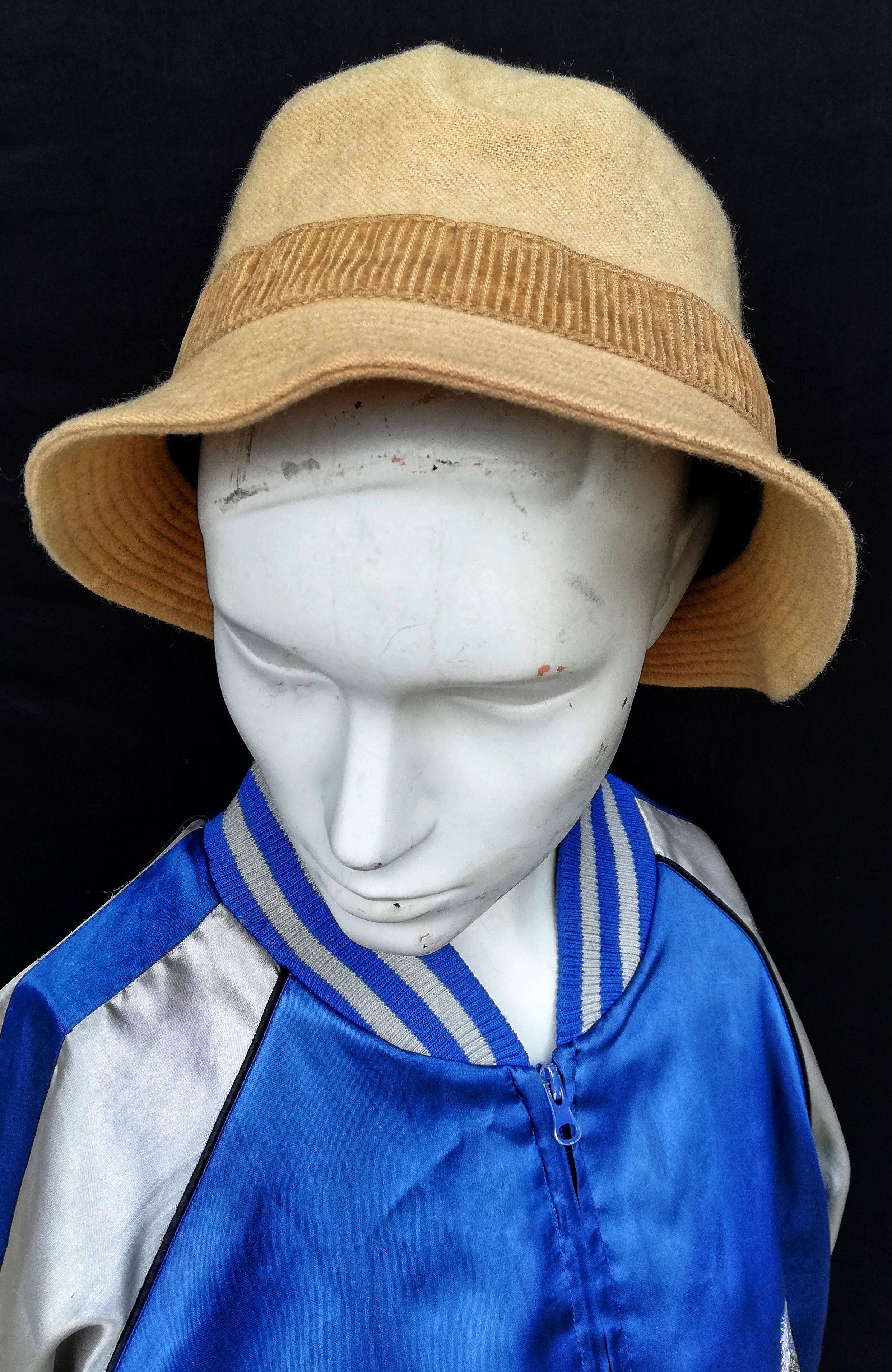 Lacoste 🔥Gourgous!! Lacoste Light Brown Hat Bucket Wool🔥 Size ONE SIZE - 3 Thumbnail