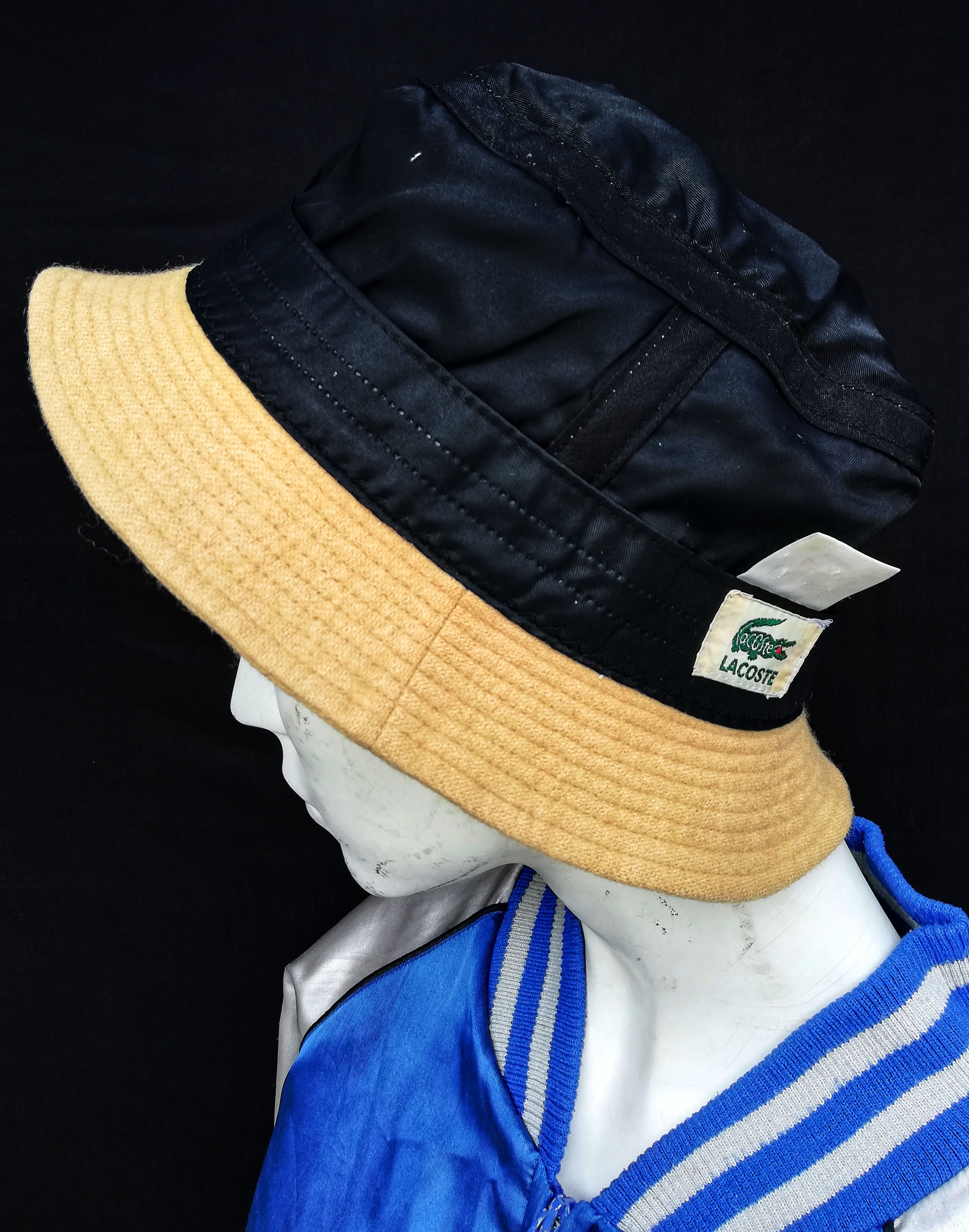 Lacoste 🔥Gourgous!! Lacoste Light Brown Hat Bucket Wool🔥 Size ONE SIZE - 8 Thumbnail