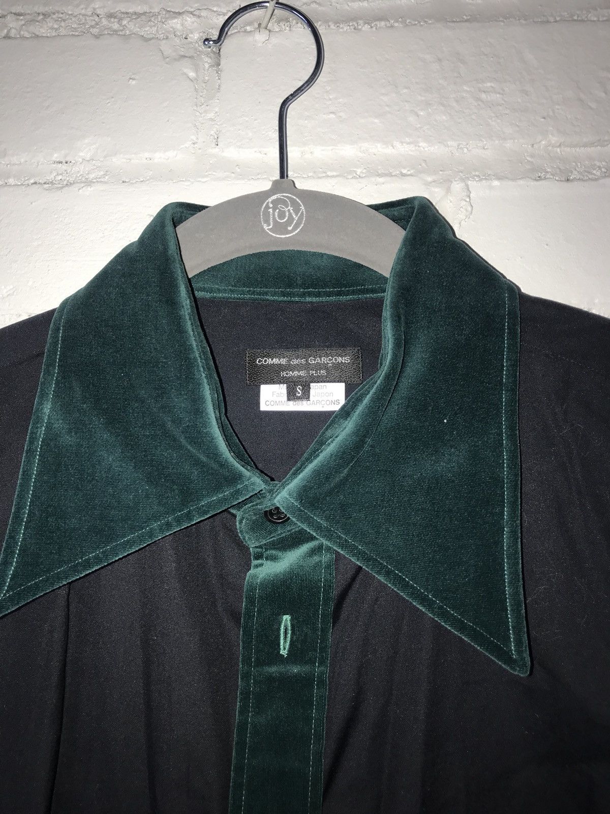 Comme des Garcons Homme Plus CDG Homme Plus Velvet Trimmed Button Up Size US S / EU 44-46 / 1 - 2 Thumbnail