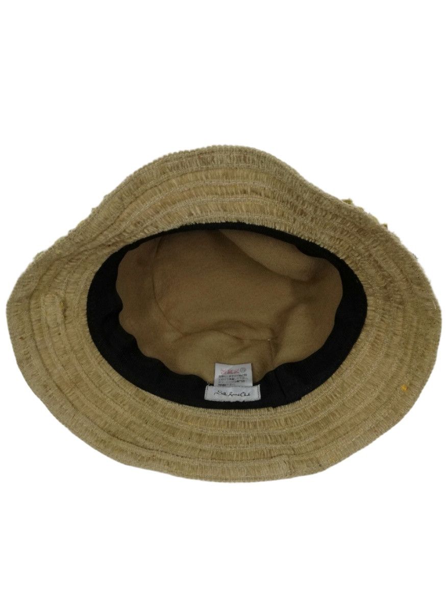 Art Comes First × Japanese Brand 🔥Designer Japanese Silk Road Club Design Boro Bucket Hat🔥 Size ONE SIZE - 13 Thumbnail