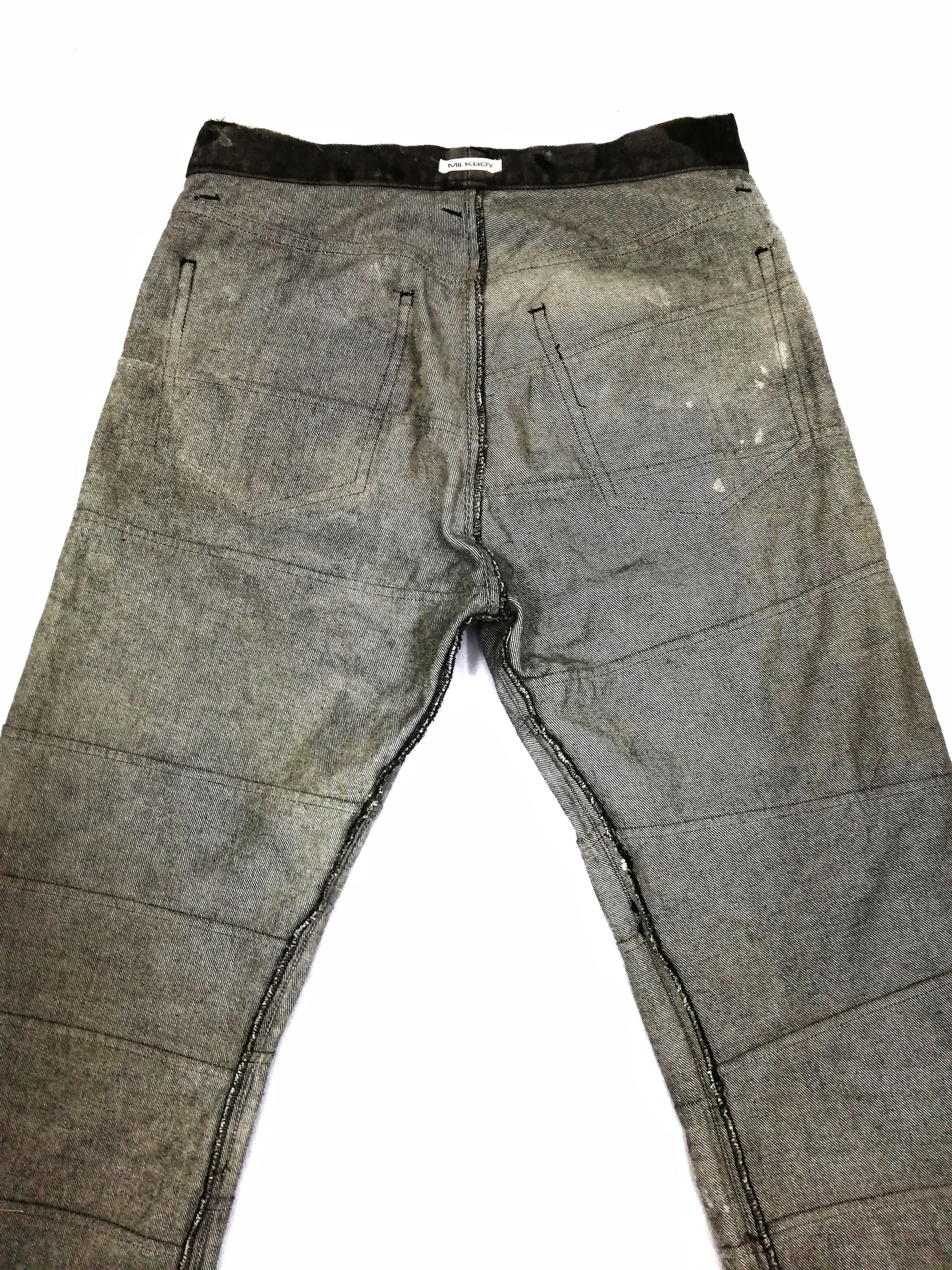 Japanese Brand 🔥MILKBOY Similar Rare UNDERCOVER SS03 Scab Denim🔥 Size US 32 / EU 48 - 22 Thumbnail