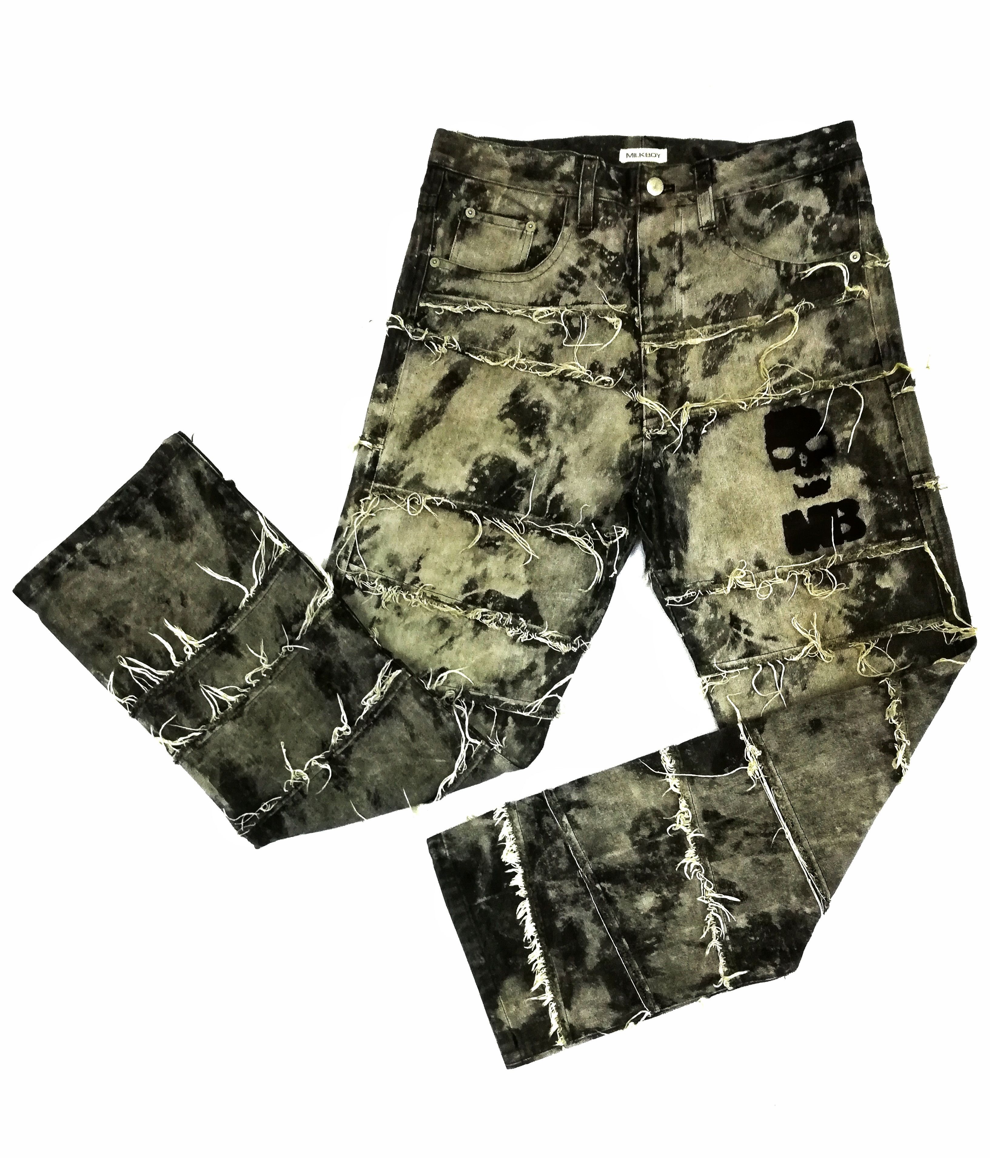 Japanese Brand 🔥MILKBOY Similar Rare UNDERCOVER SS03 Scab Denim🔥 Size US 32 / EU 48 - 1 Thumbnail