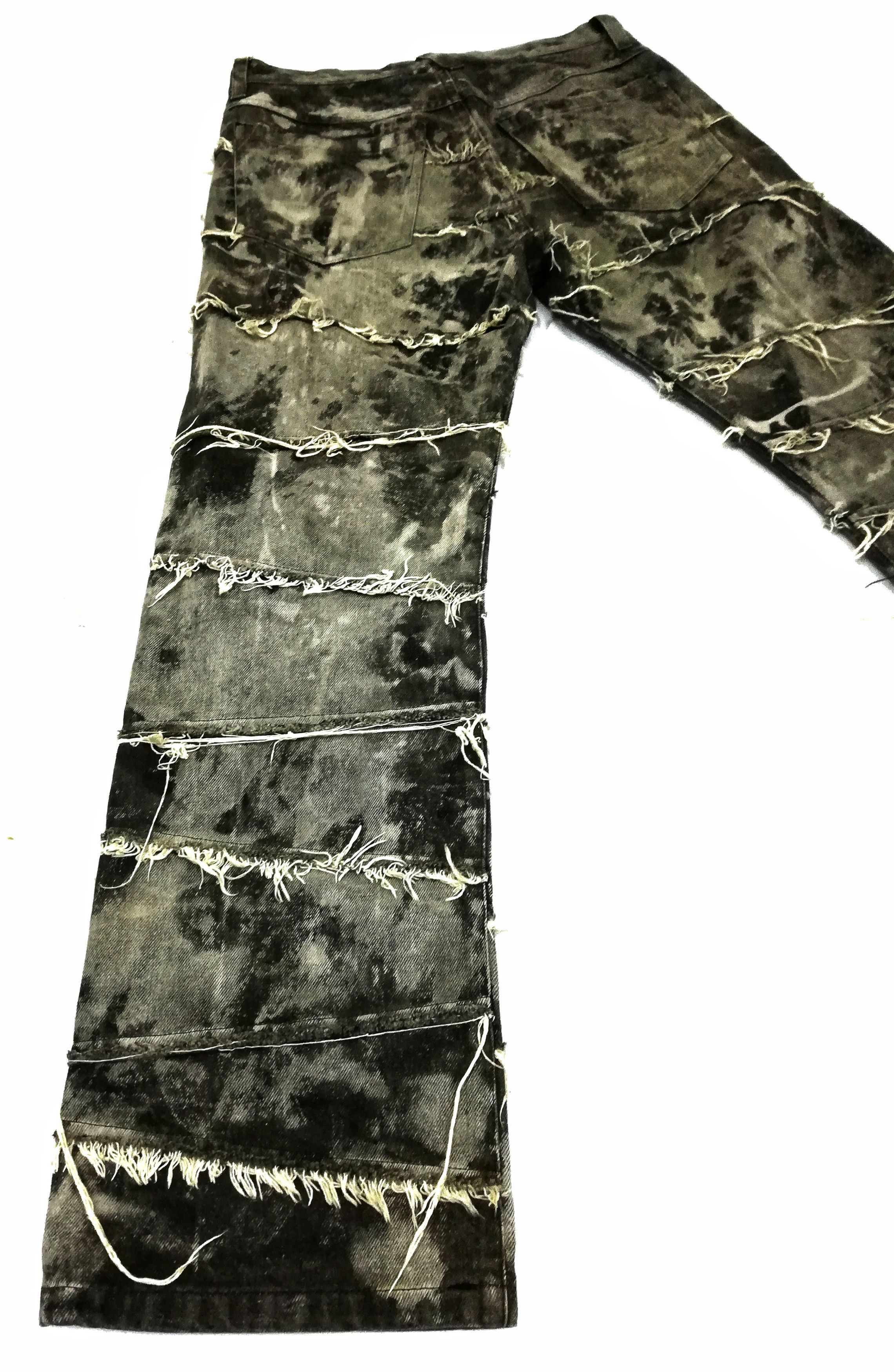 Japanese Brand 🔥MILKBOY Similar Rare UNDERCOVER SS03 Scab Denim🔥 Size US 32 / EU 48 - 14 Thumbnail