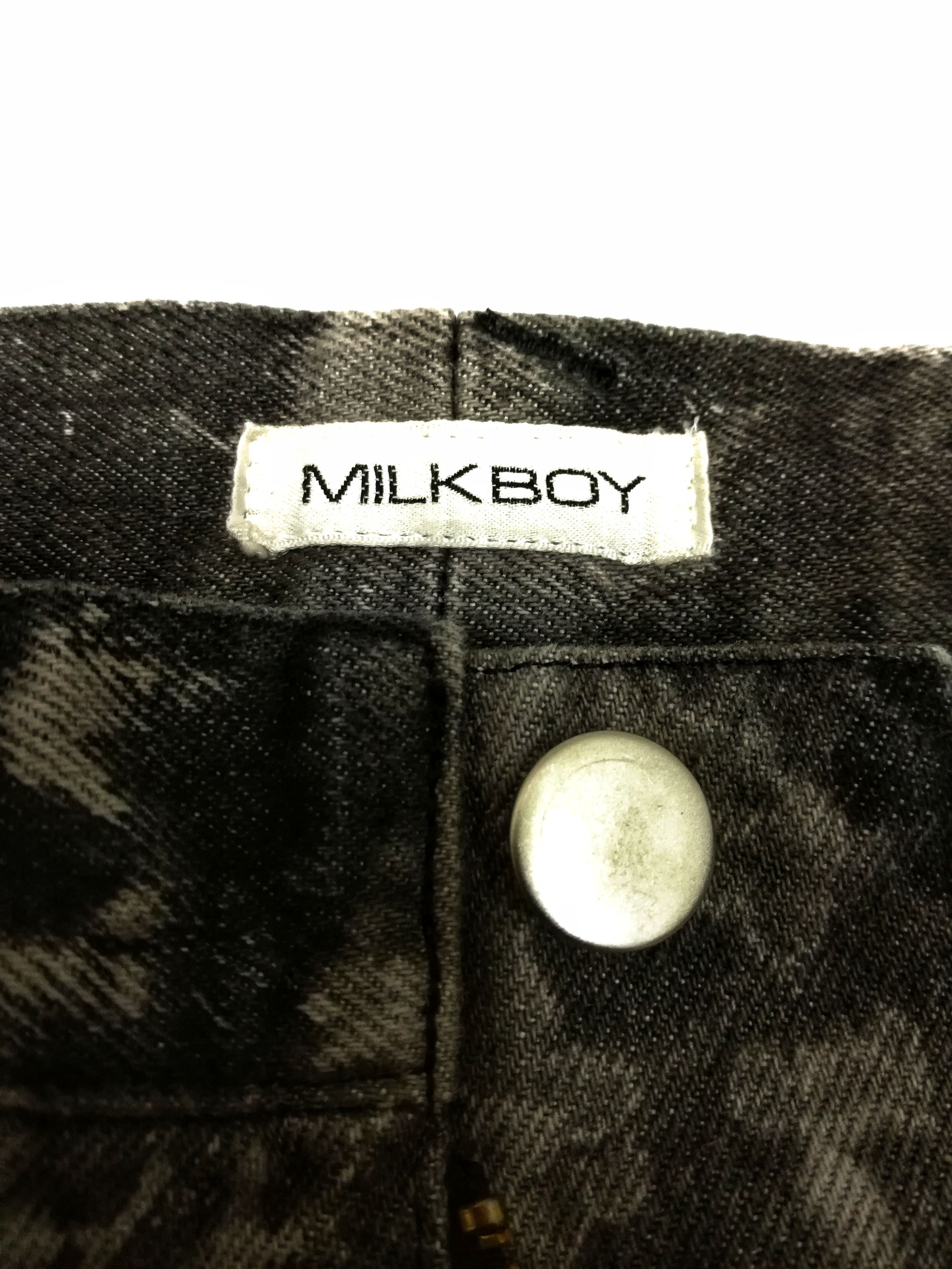 Japanese Brand 🔥MILKBOY Similar Rare UNDERCOVER SS03 Scab Denim🔥 Size US 32 / EU 48 - 9 Thumbnail