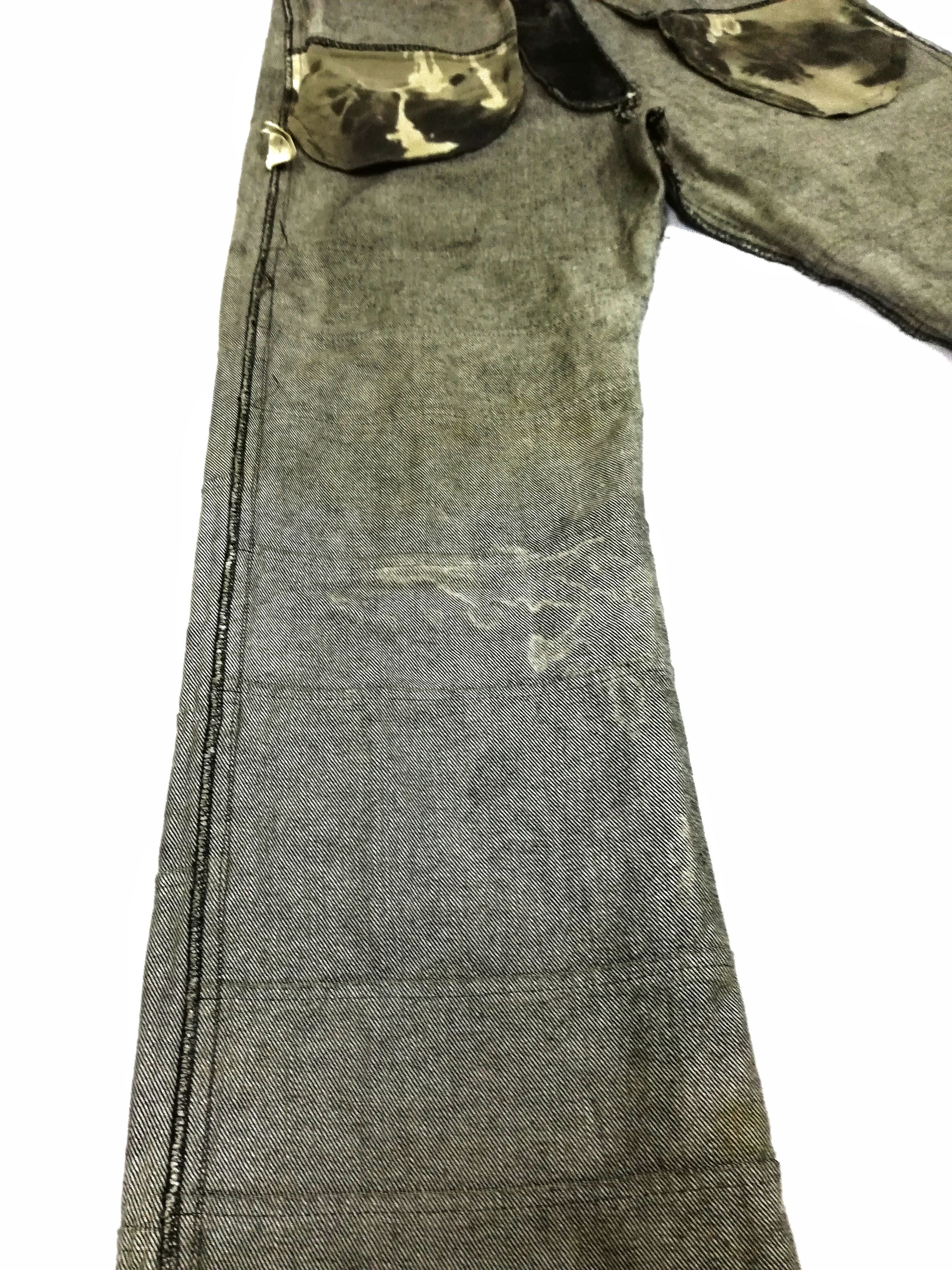 Japanese Brand 🔥MILKBOY Similar Rare UNDERCOVER SS03 Scab Denim🔥 Size US 32 / EU 48 - 21 Thumbnail