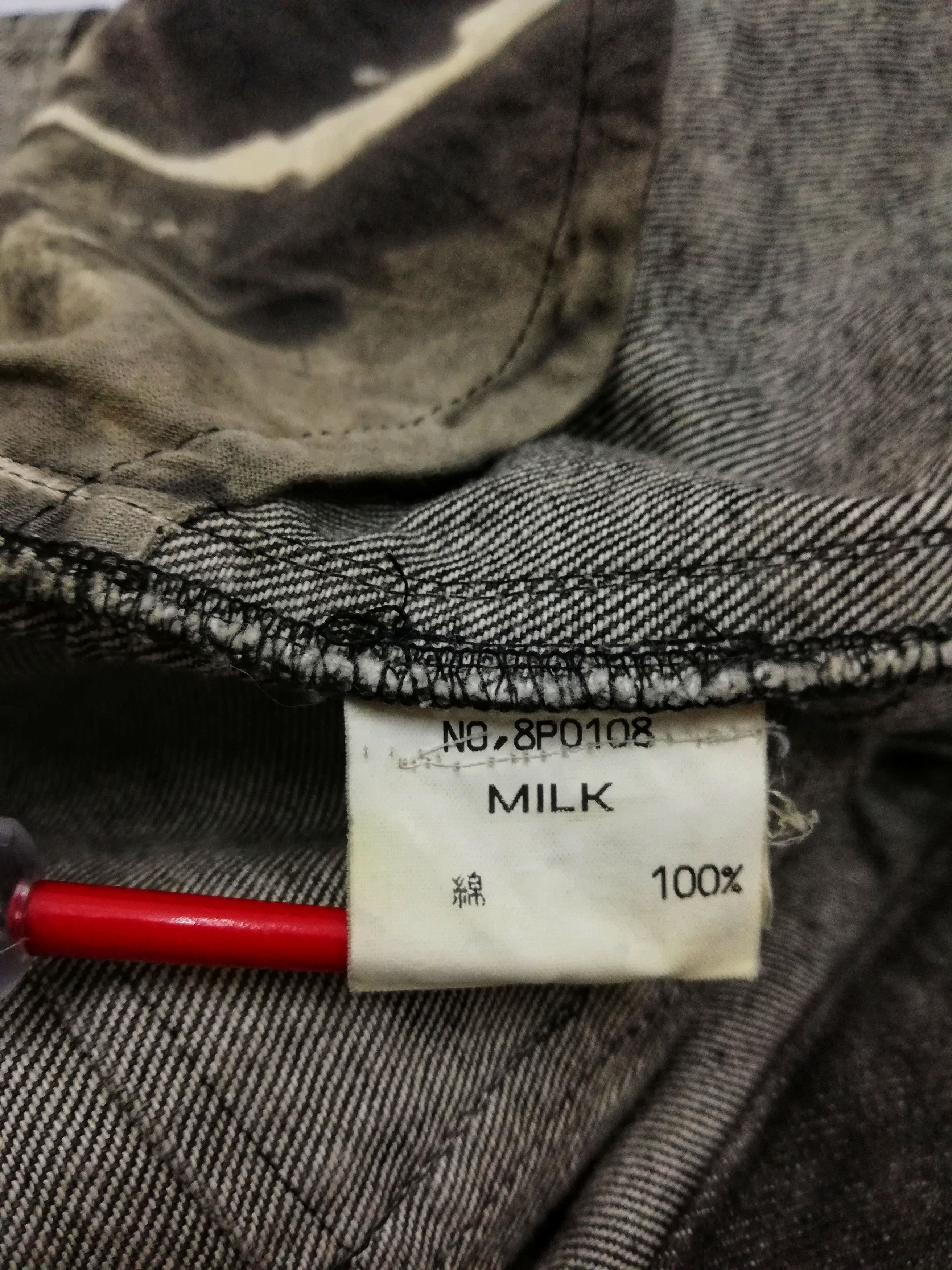 Japanese Brand 🔥MILKBOY Similar Rare UNDERCOVER SS03 Scab Denim🔥 Size US 32 / EU 48 - 10 Thumbnail