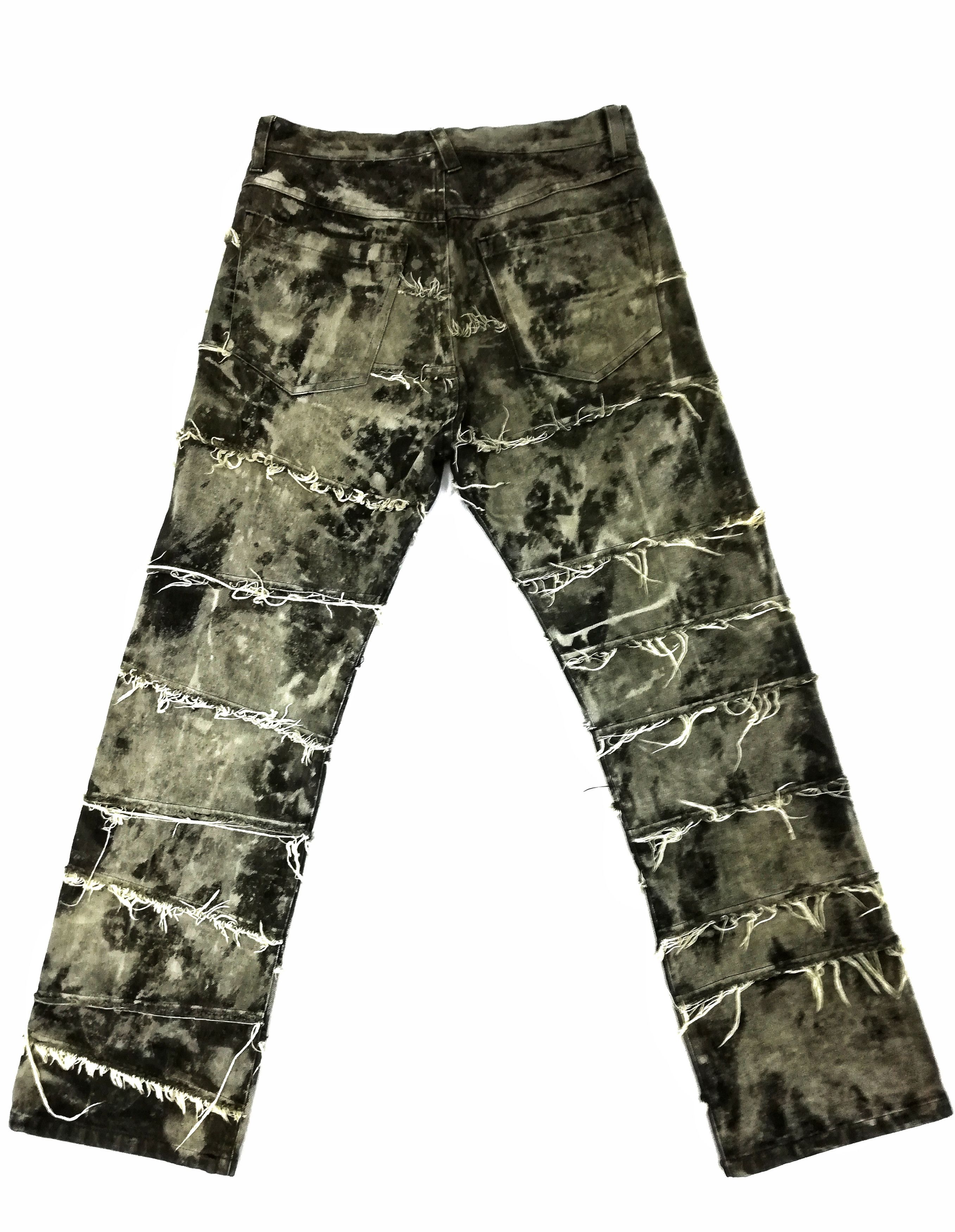 Japanese Brand 🔥MILKBOY Similar Rare UNDERCOVER SS03 Scab Denim🔥 Size US 32 / EU 48 - 13 Thumbnail