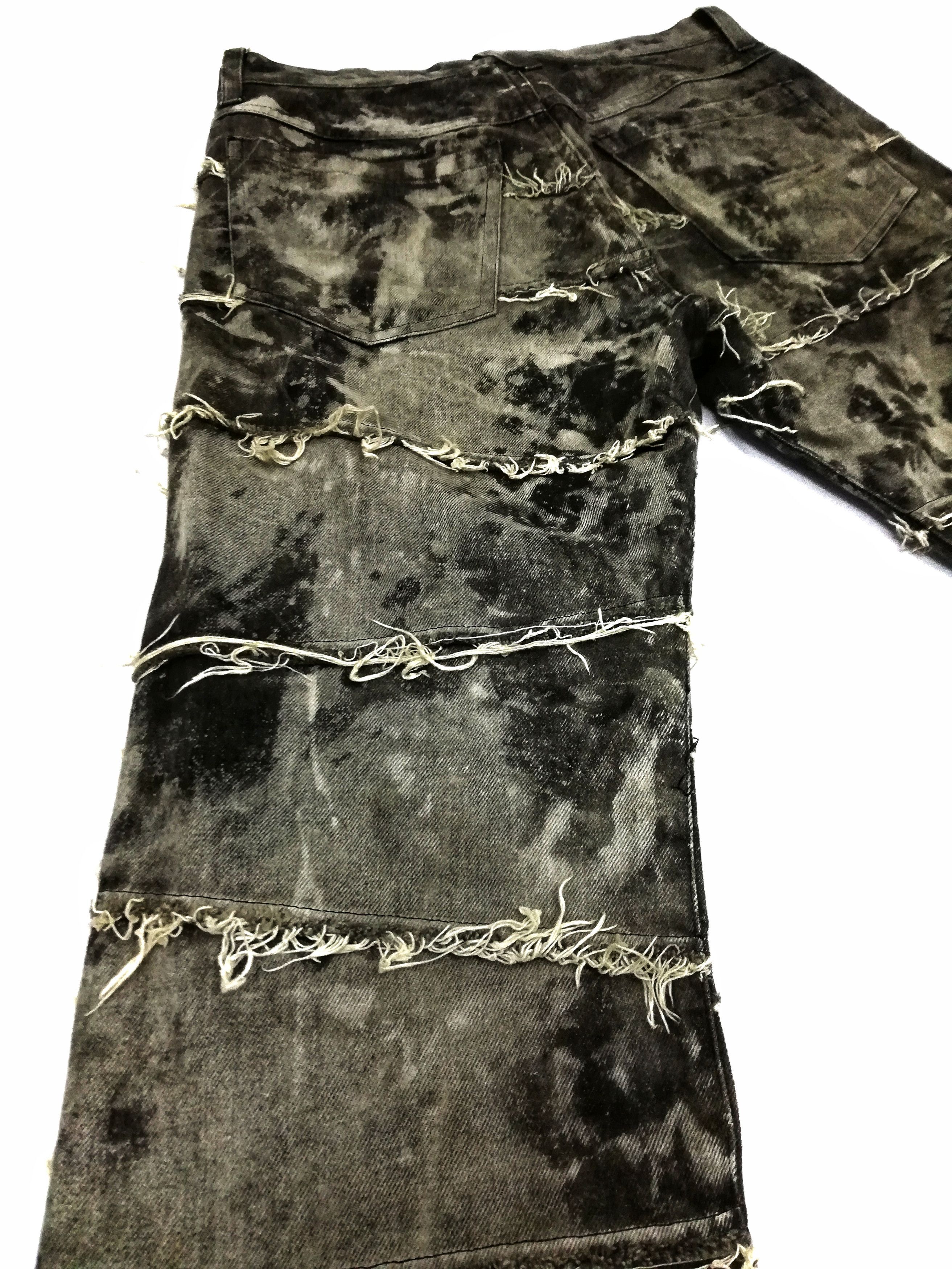 Japanese Brand 🔥MILKBOY Similar Rare UNDERCOVER SS03 Scab Denim🔥 Size US 32 / EU 48 - 17 Thumbnail