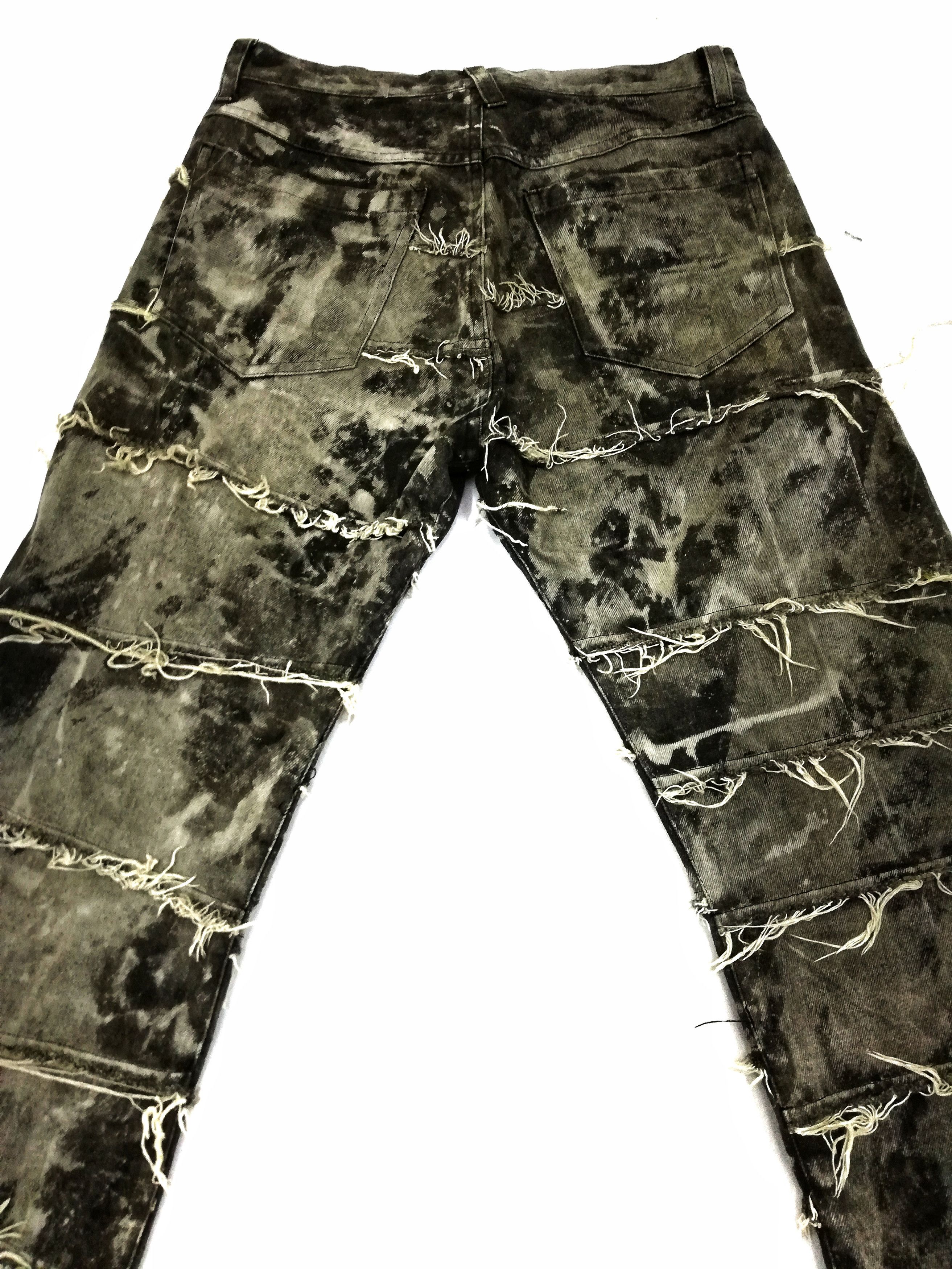 Japanese Brand 🔥MILKBOY Similar Rare UNDERCOVER SS03 Scab Denim🔥 Size US 32 / EU 48 - 16 Thumbnail
