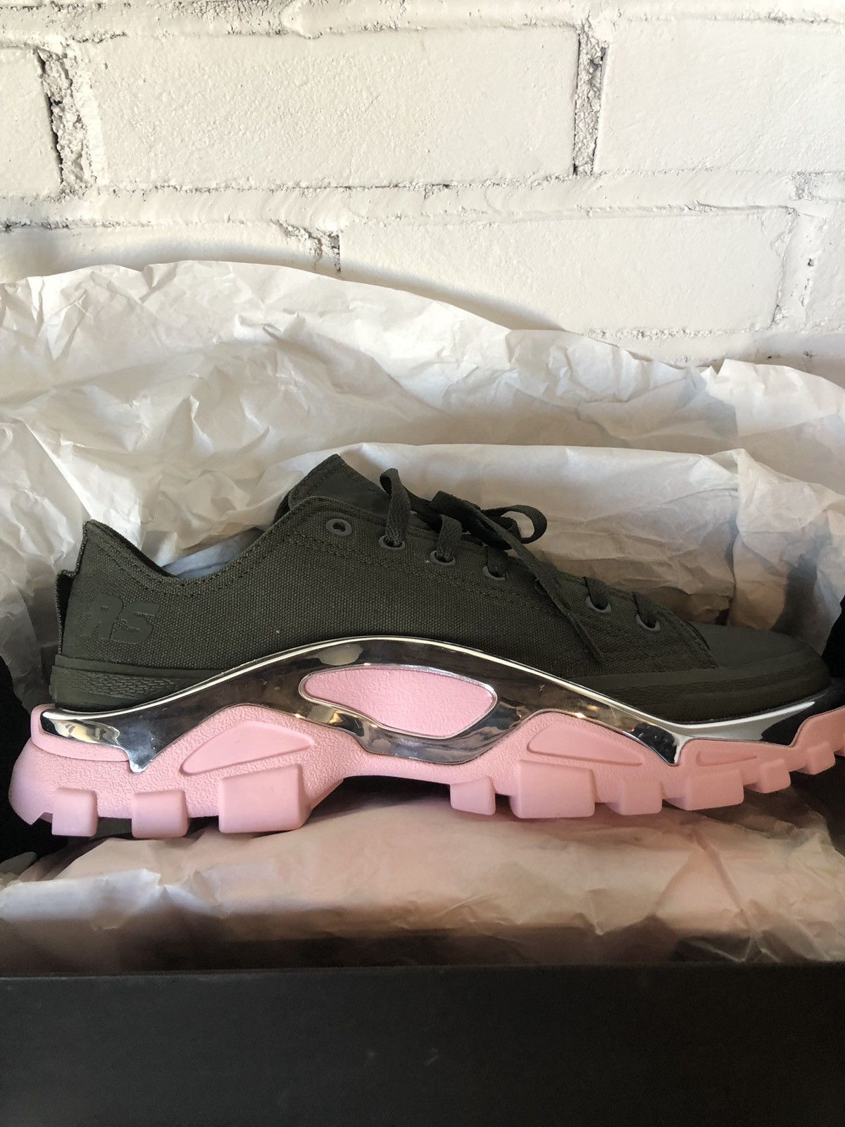 Adidas × Raf Simons Raf Simons Detroit Runner Sneakers Size US 10 / EU 43 - 1 Thumbnail