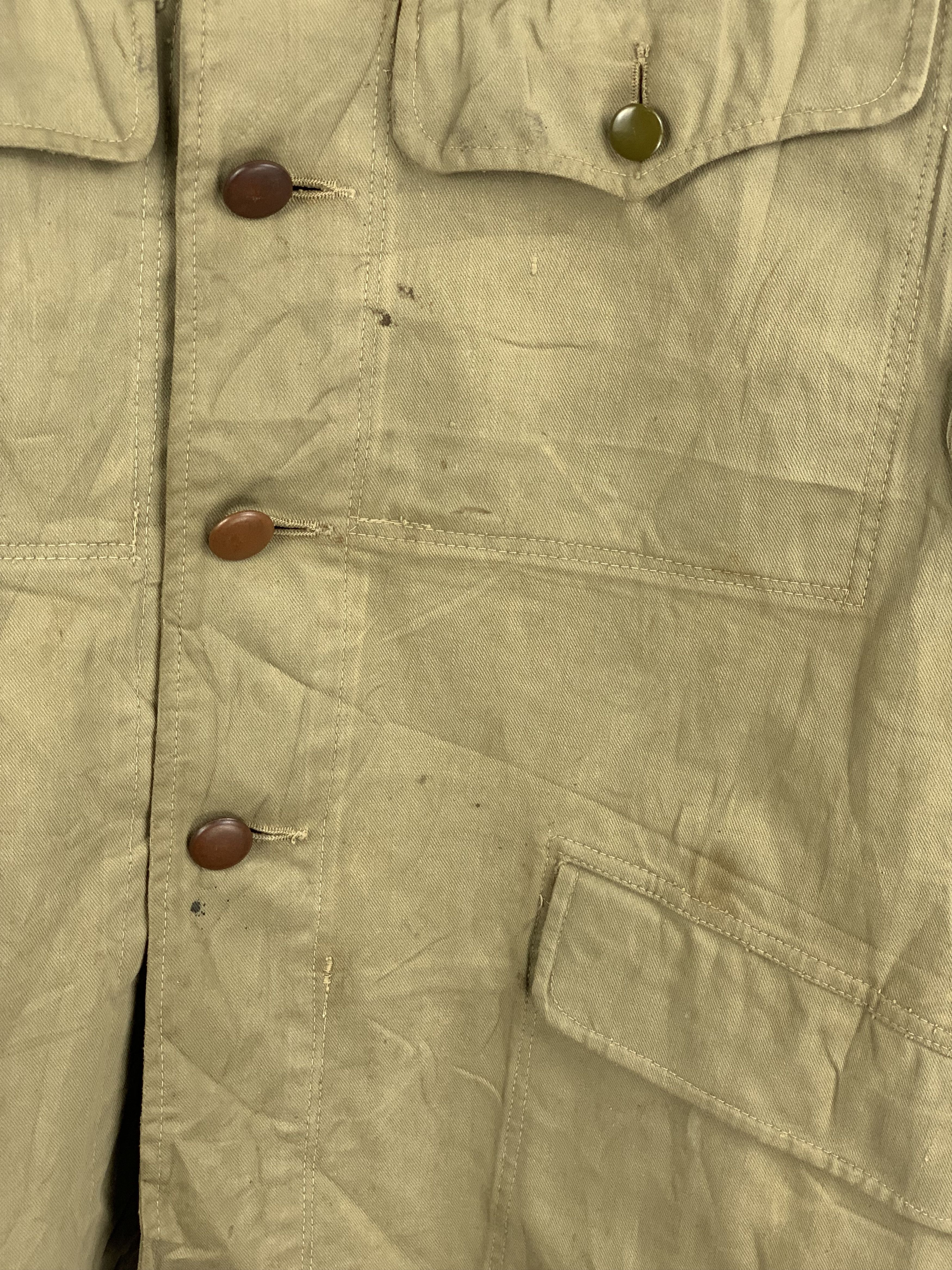 Japanese Brand Vintage Japanese ARMY 3 Star Coats Collar Jacket Size US M / EU 48-50 / 2 - 9 Thumbnail