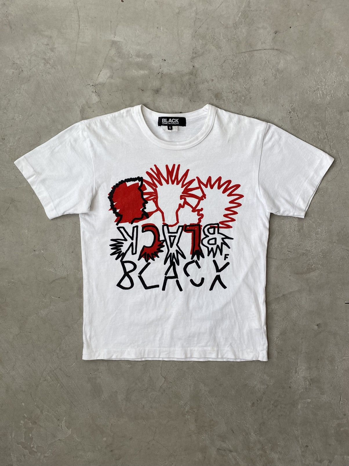 Comme des Garcons Black CdG Black Graphic Tee Size US S / EU 44-46 / 1 - 1 Thumbnail
